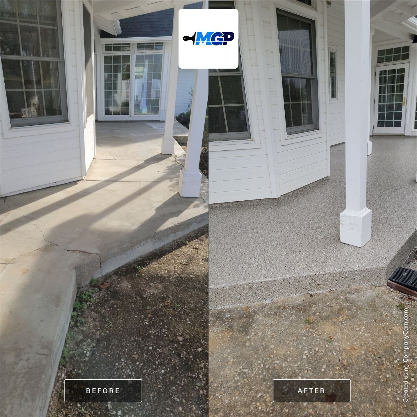 The Groves on 41 back porch by MGP Coatings