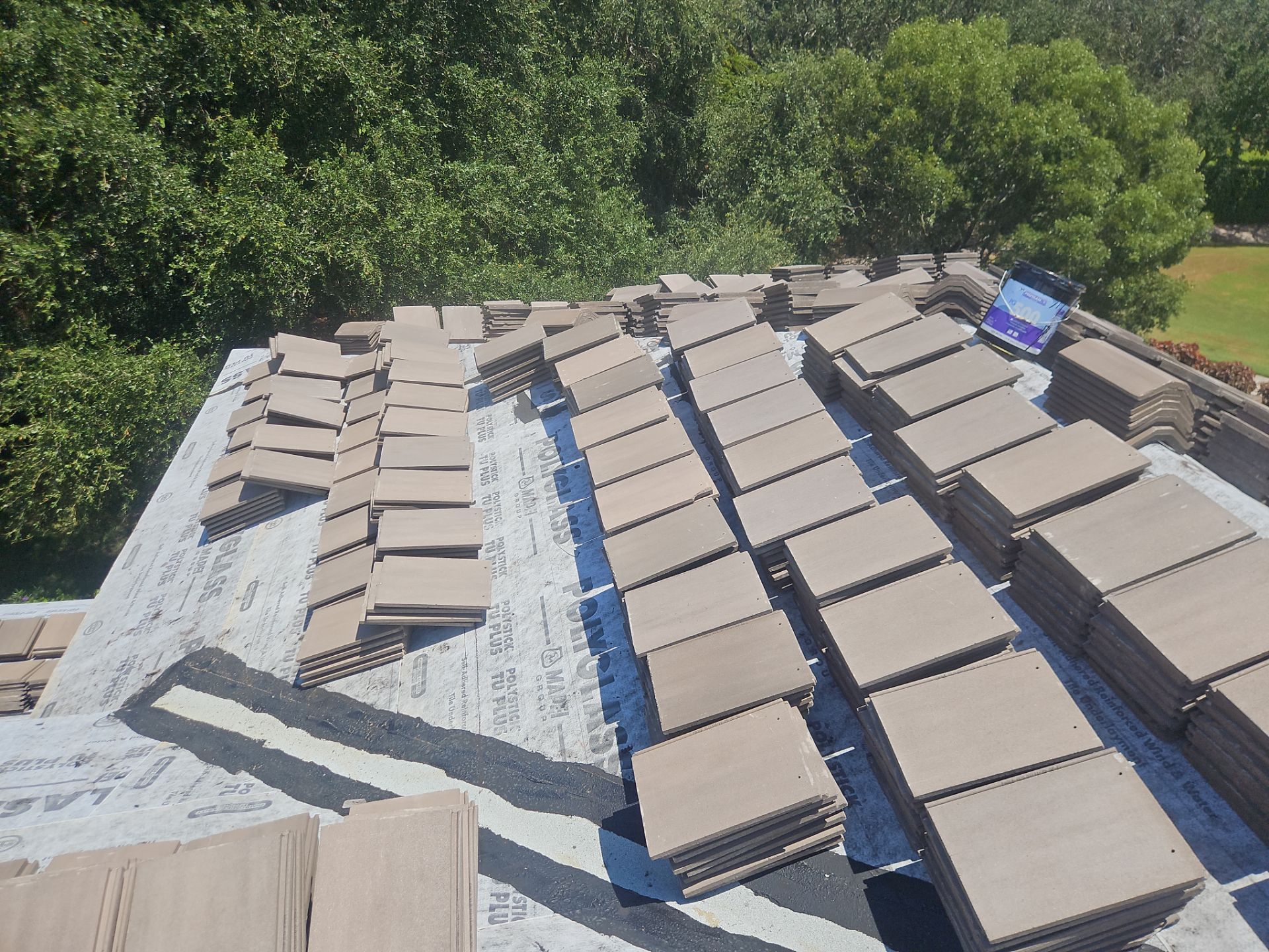 Residential Roofing Installation using Eagle Roofing Tile by BLUES BROTHERS ROOFING