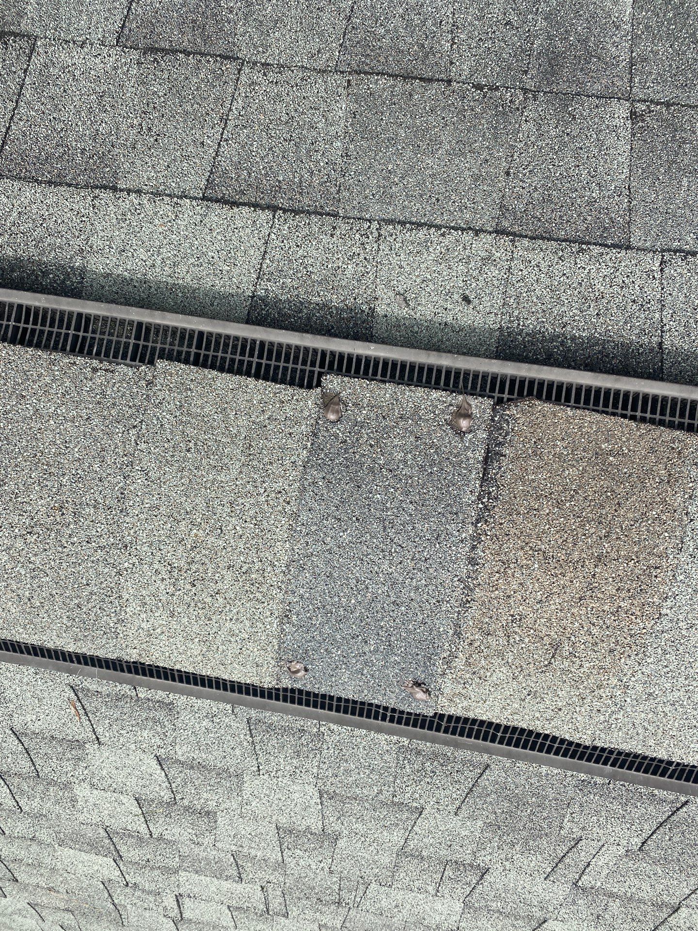 Hail Damage using Owen's Corning Duration (Lifetime) Shingles by Roof Repair Company