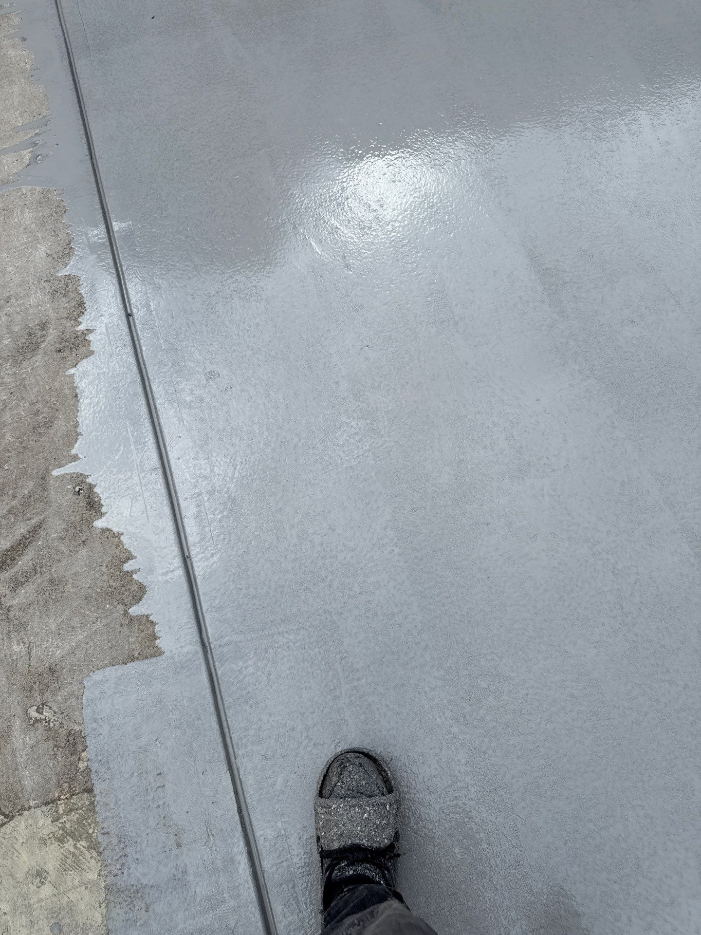 Steep Driveway Project in Sarver by Floors in a Day, Inc