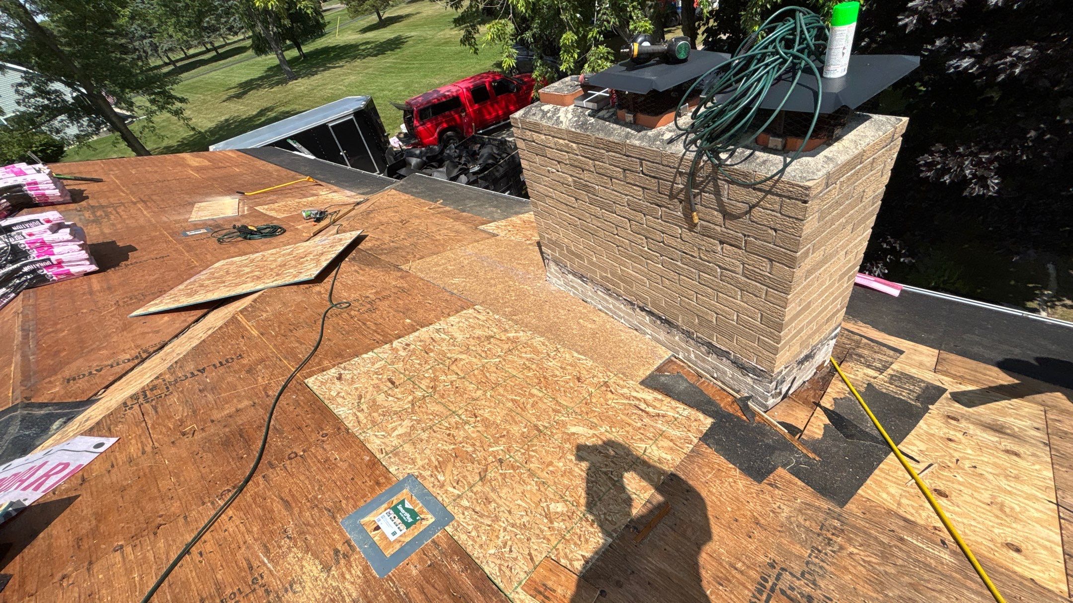 Roof Replacement using Owens Corning Tru Definitions by 180 Contractors