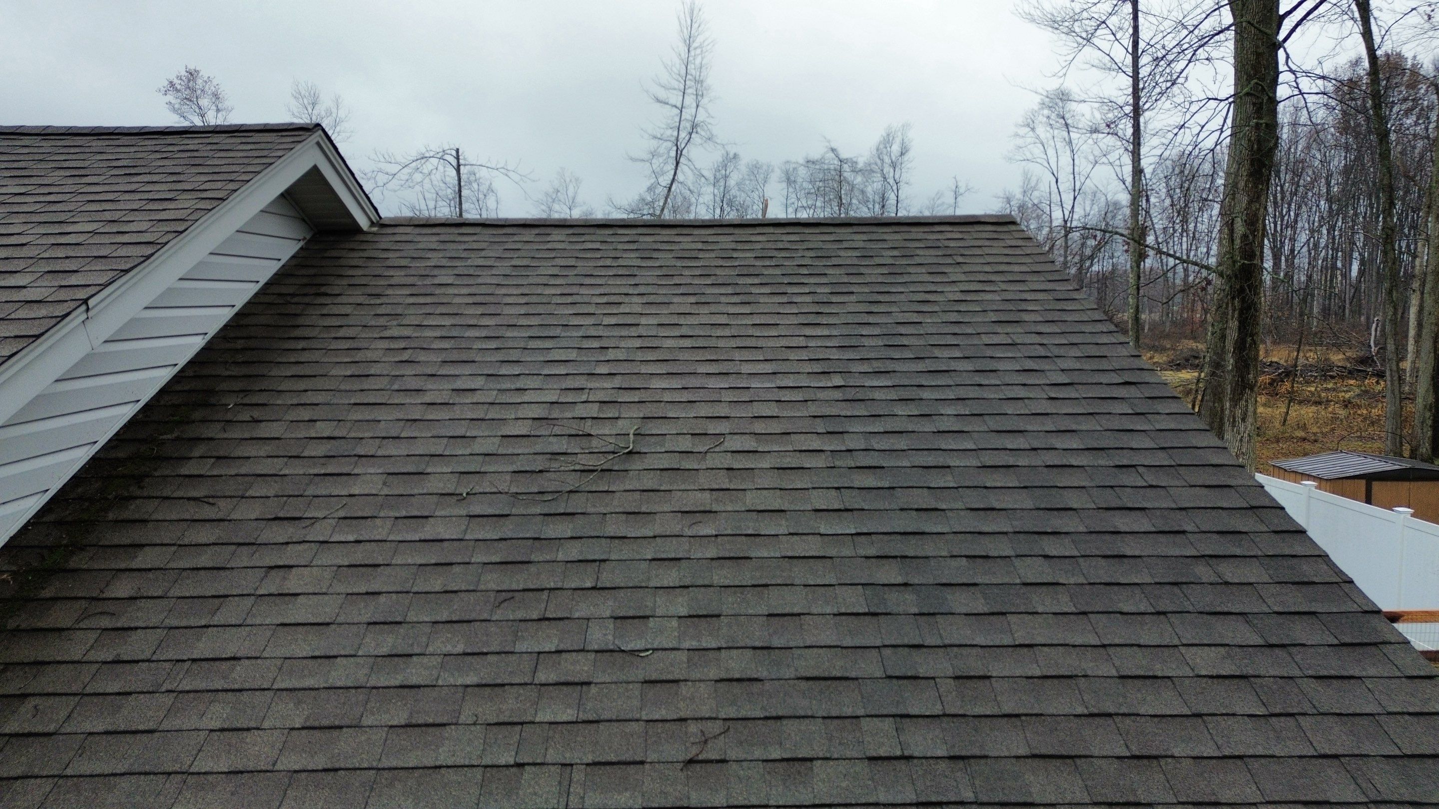 Residential Roofing Installation using Timberline HDZ Shingles - Williamsburg Slate by RoofX 
