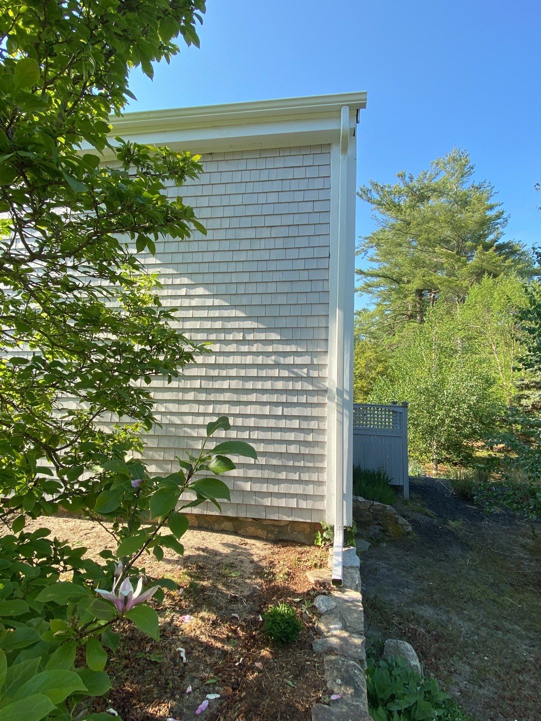 Gutter Installation using Two Styles of Gutter in Duxbury, MA by Gutter Pro Enterprises