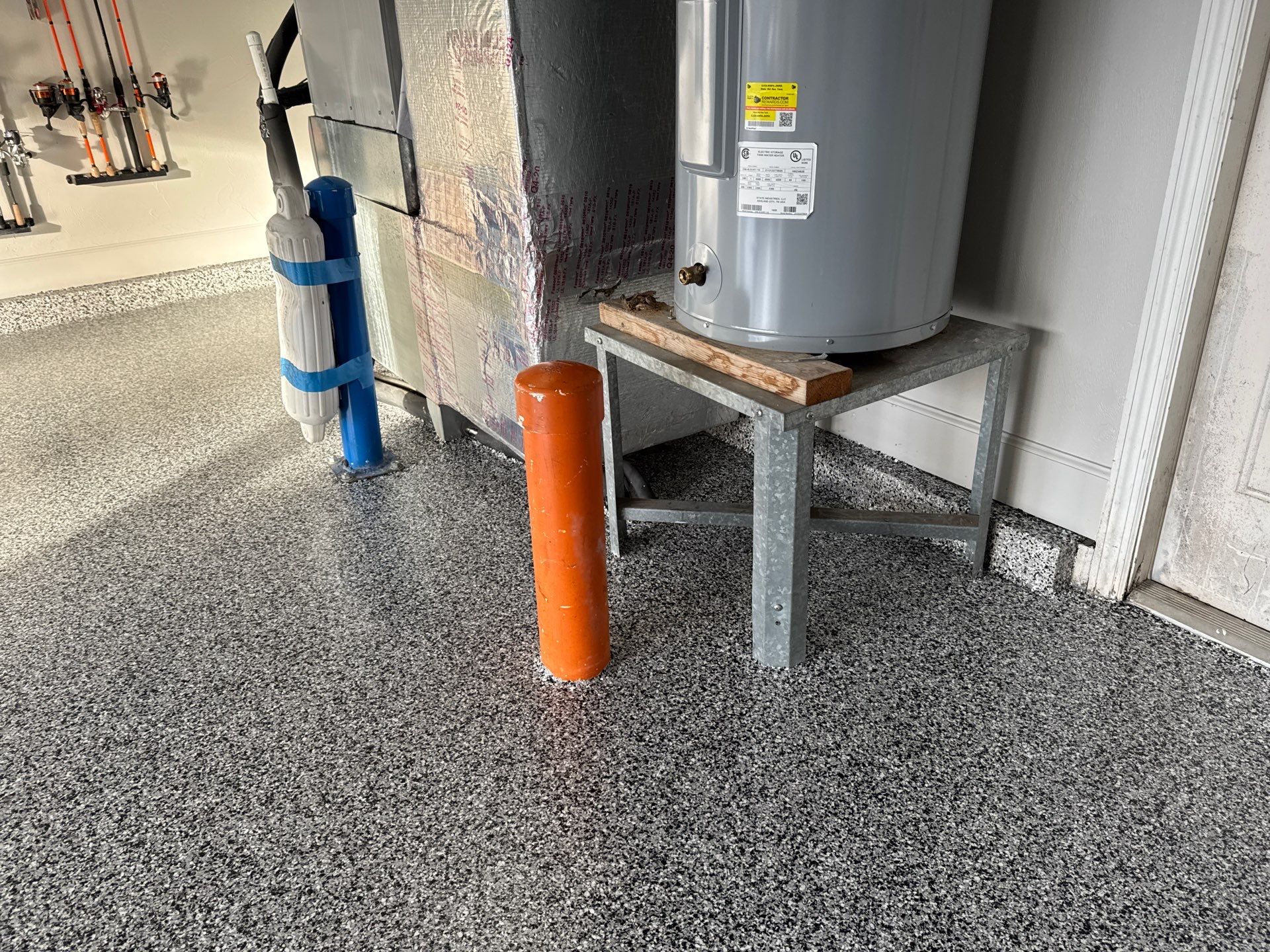 Garage in High Springs, FL in Domino by Cross Creek Concrete Coatings
