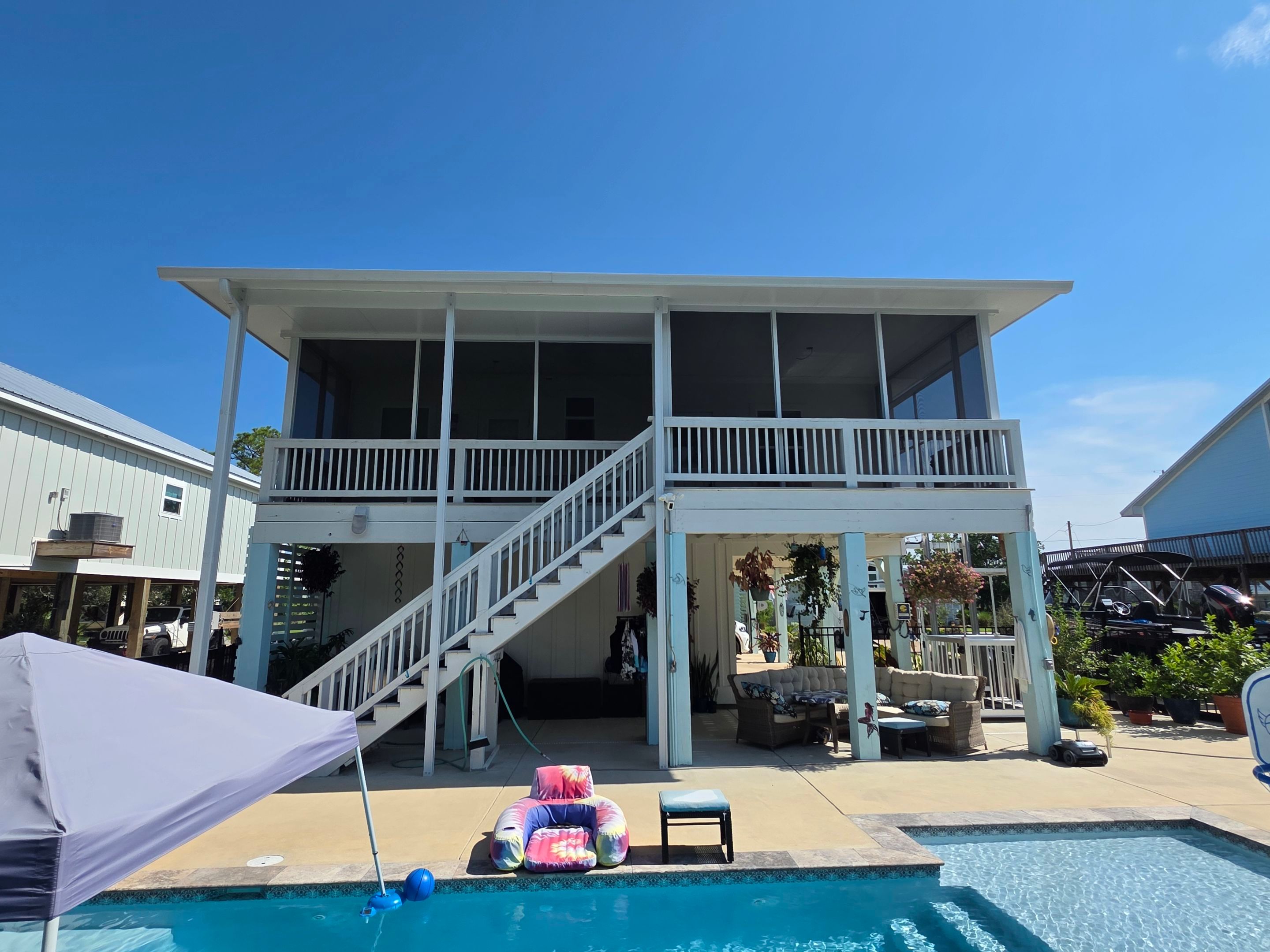 2nd Floor Screen Room by Titan Sunrooms