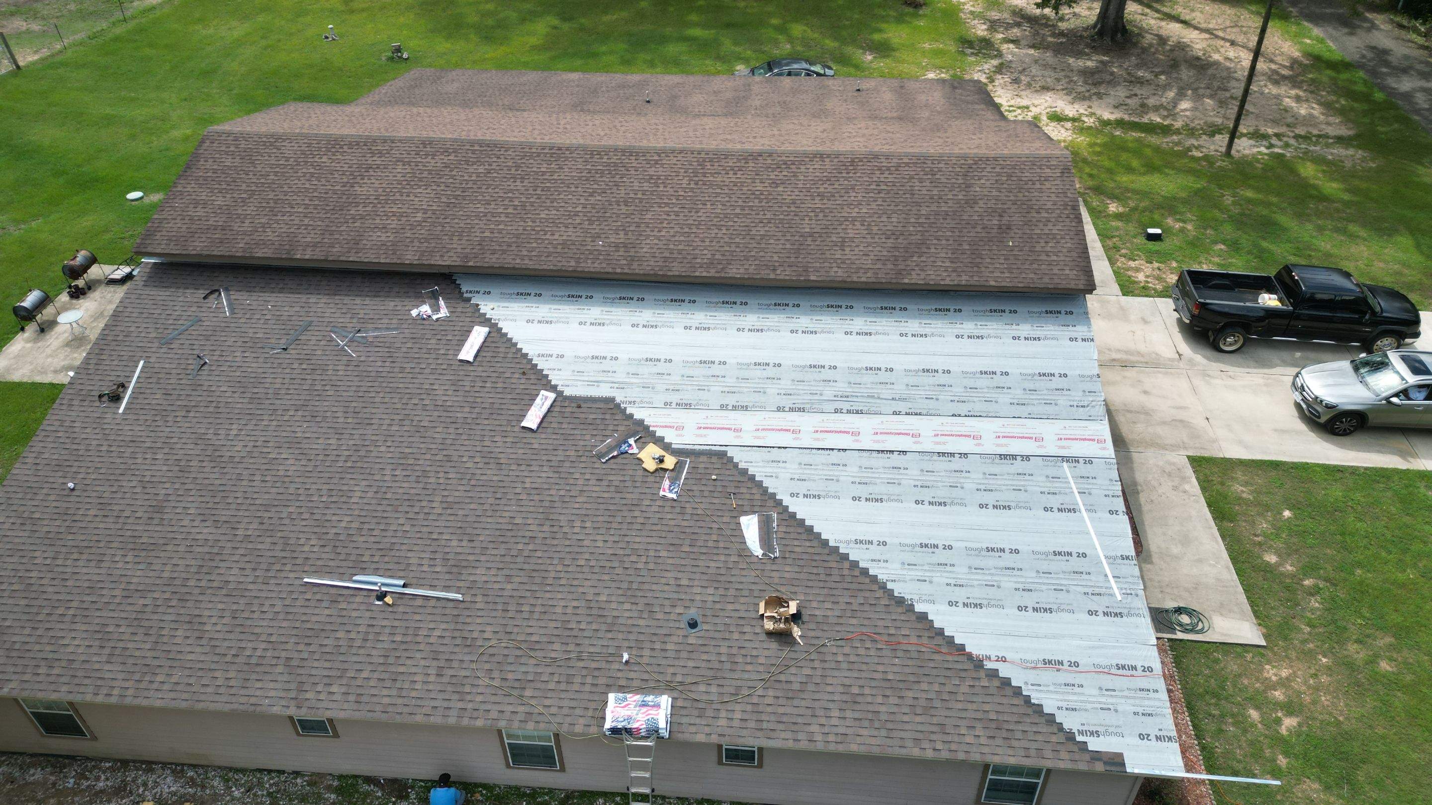 Repair Roof Damages & Interior Damages - Project in Coldspring Texas by Harden Enterprise Services LLC