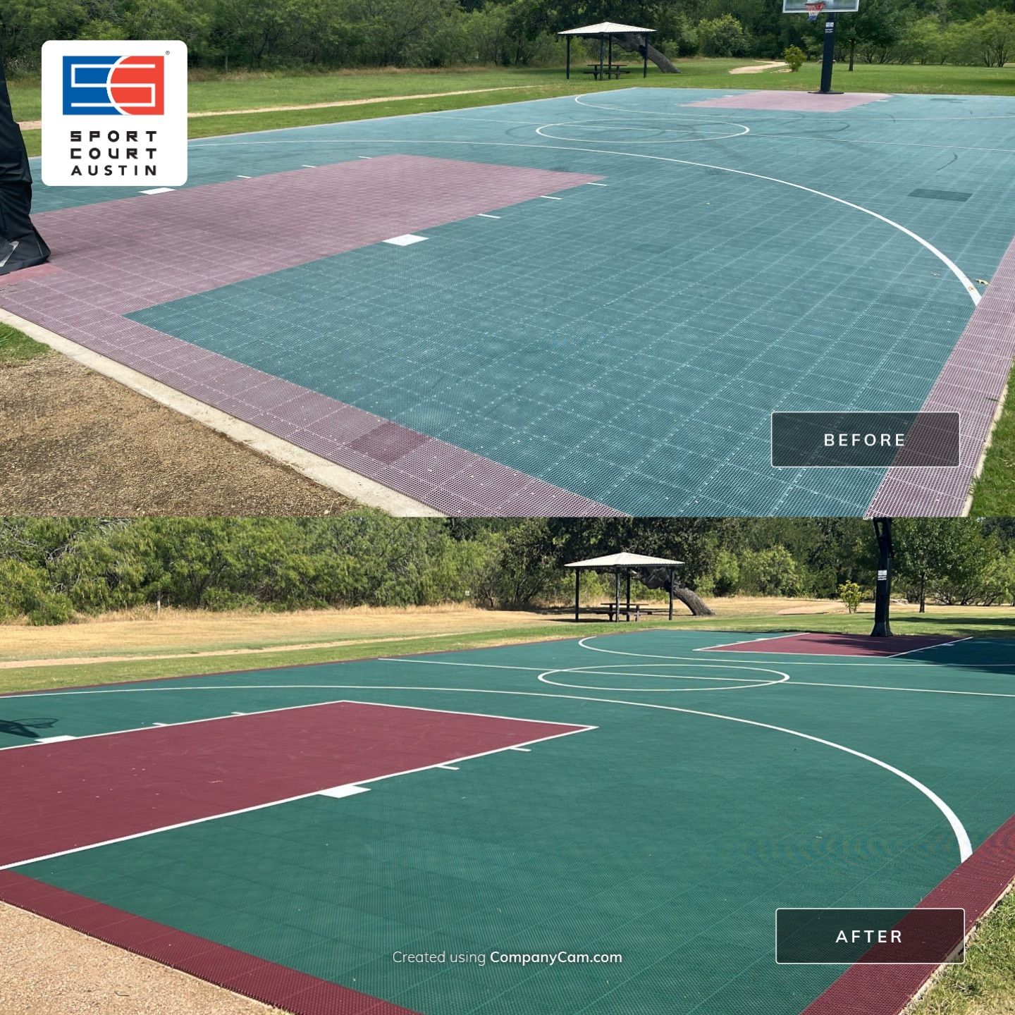 Cimarron Hills 40 X 70 by Sport Court Austin