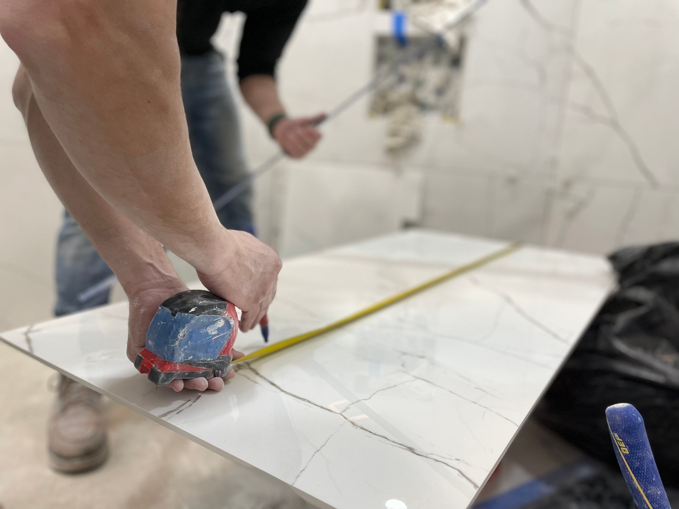Bathroom Remodel using Tile by Home Concepts Construction