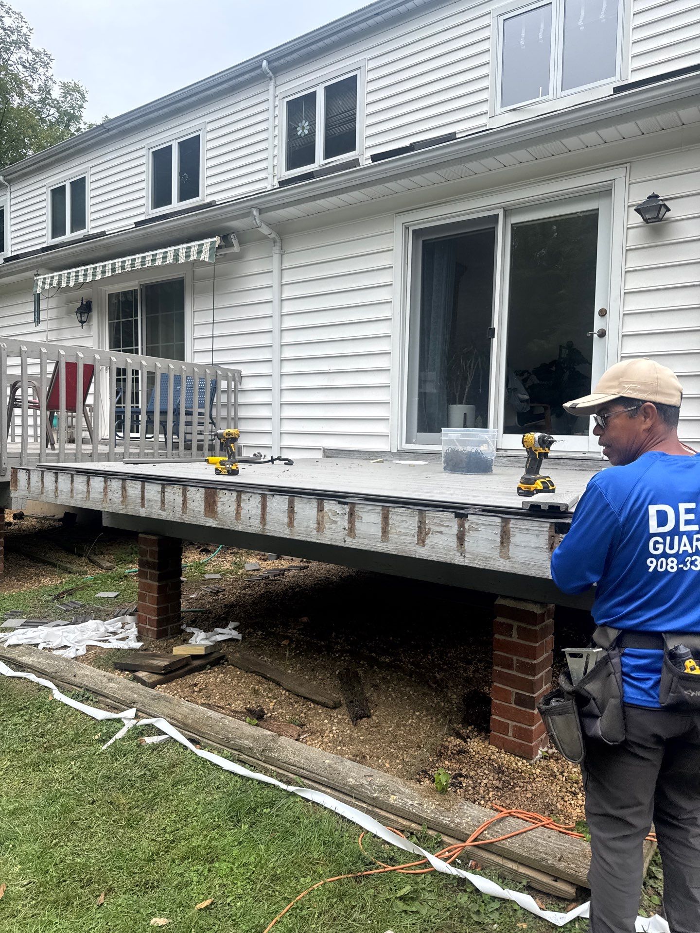 Deck Resurfacing in Long Hill, New Jersey by deck guardian