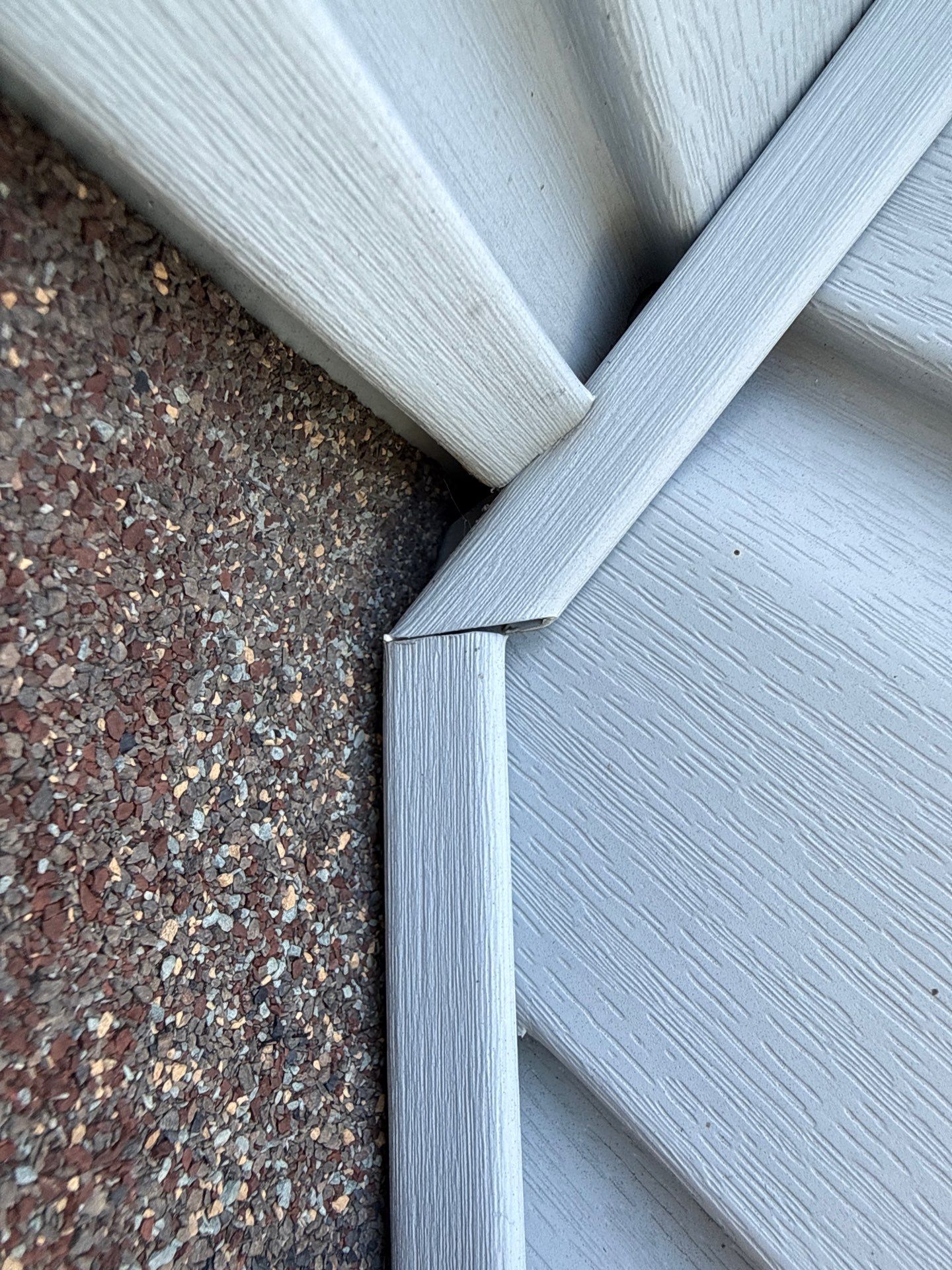 Vinyl Siding and Chimney Flashing Repair in Shawnee by Summit Roofing