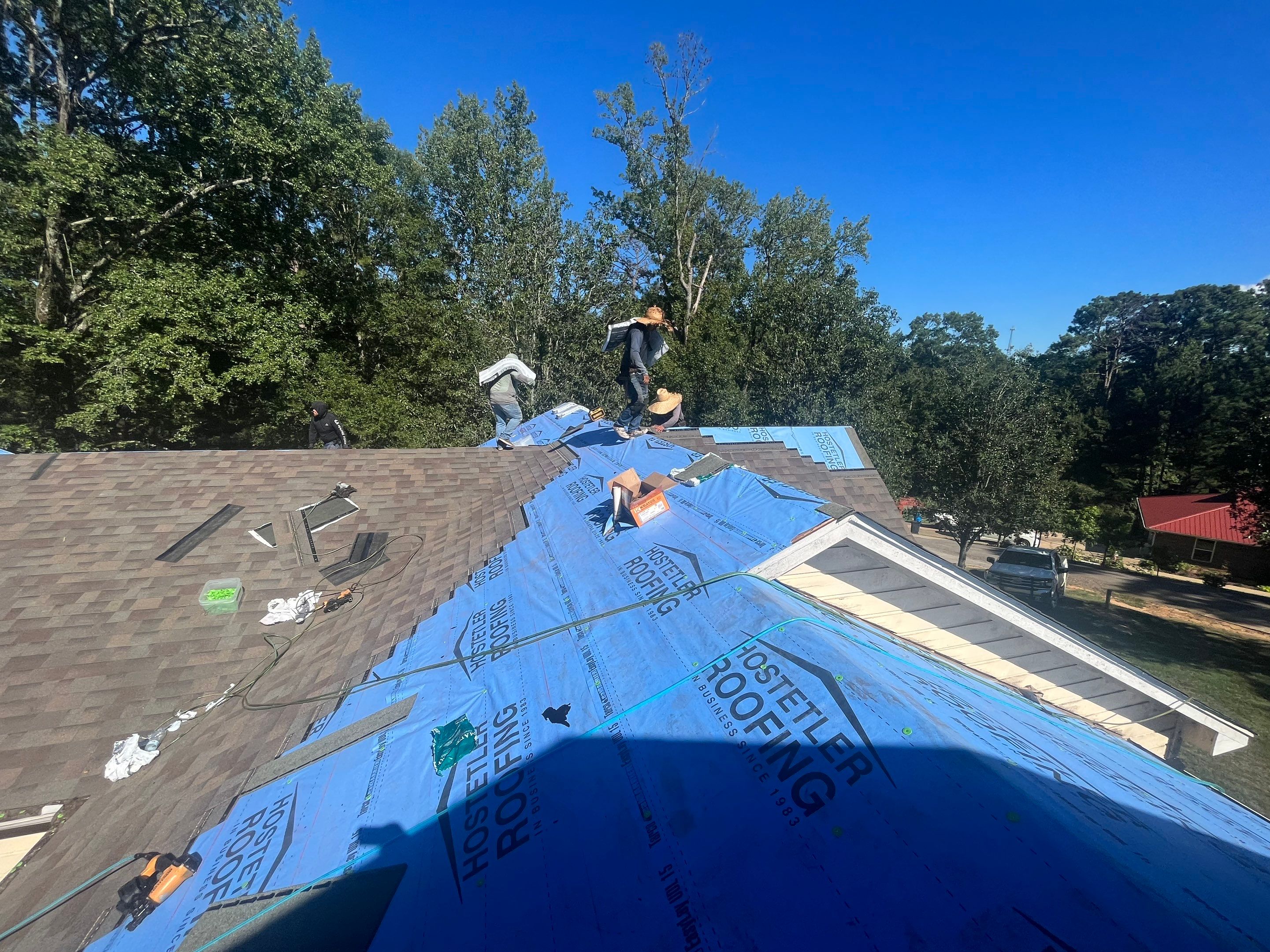 Storm Restoration Reroof: 40 Year Impact Rated Architectural Shingle by Hostetler Roofing