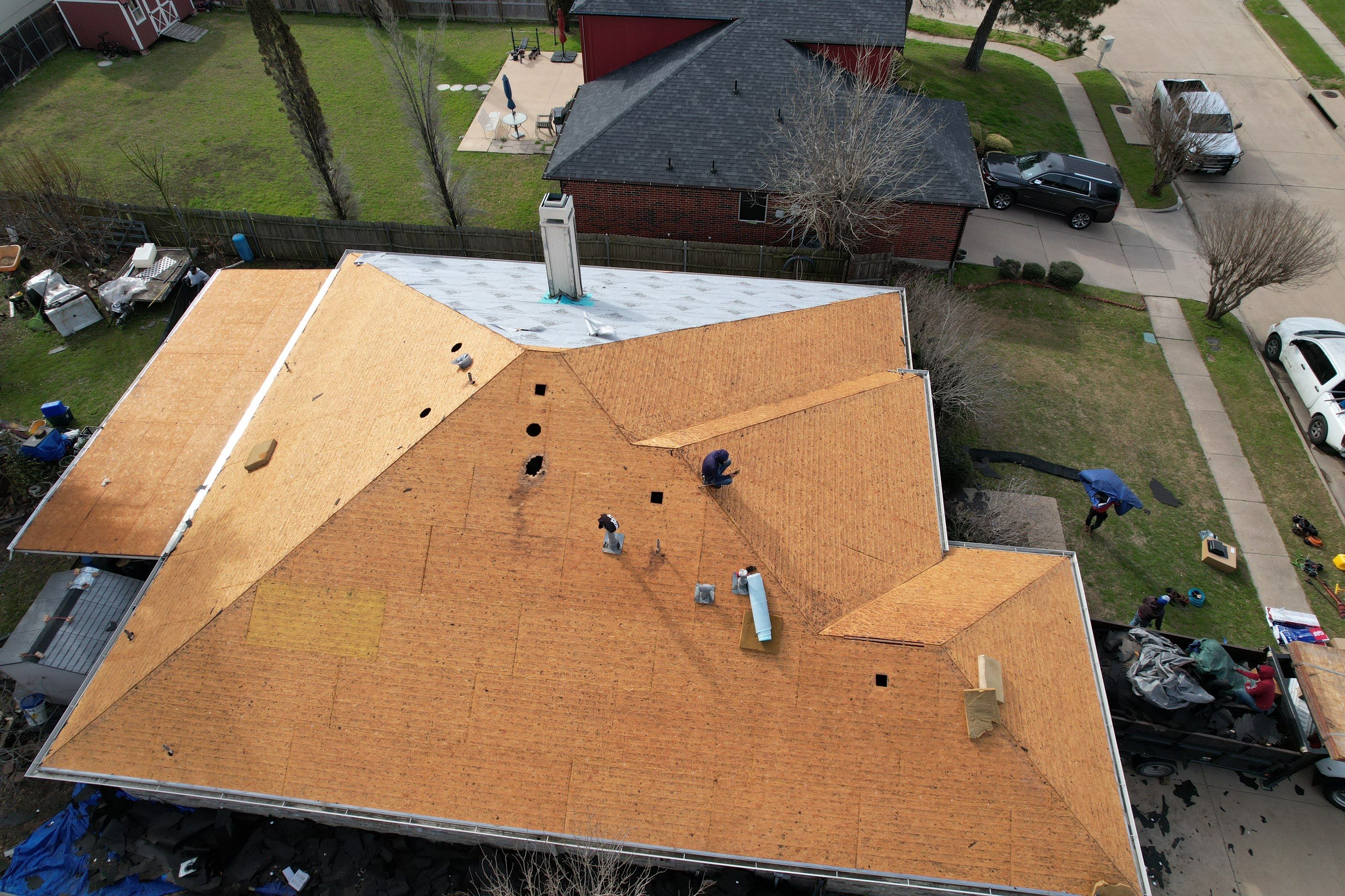 Project in Arlington  by Zeus Exteriors