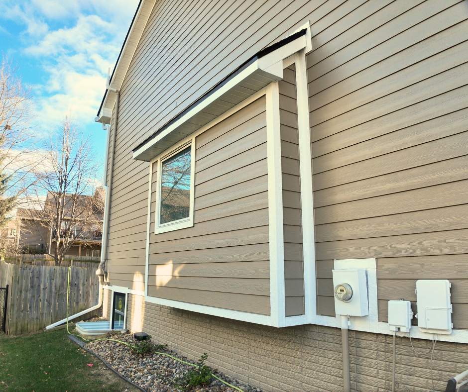 West Des Moines exterior remodel by Andrew’s Roofing company