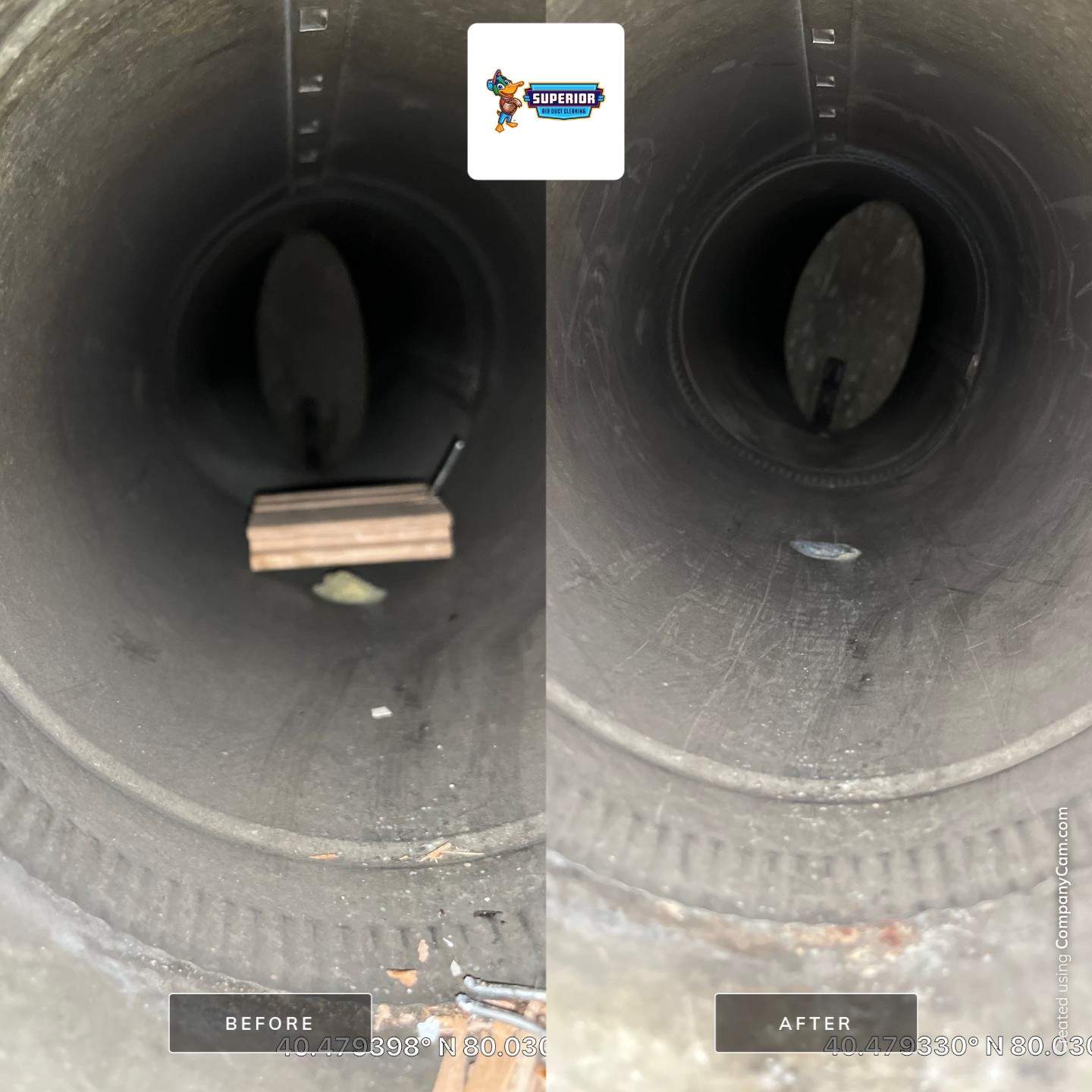Air Duct Cleaning With a Vacuum Truck in Pittsburgh, PA by Superior Air Duct Cleaning