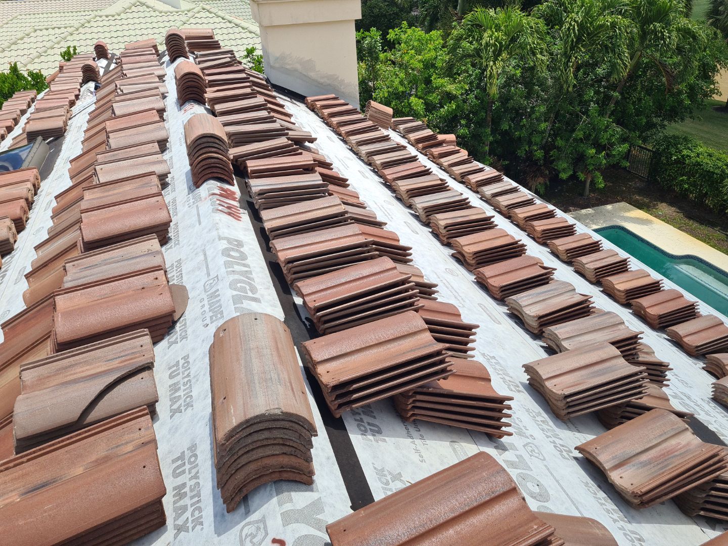 Residential Roofing Installation using Eagle Roofing Tile by BLUES BROTHERS ROOFING