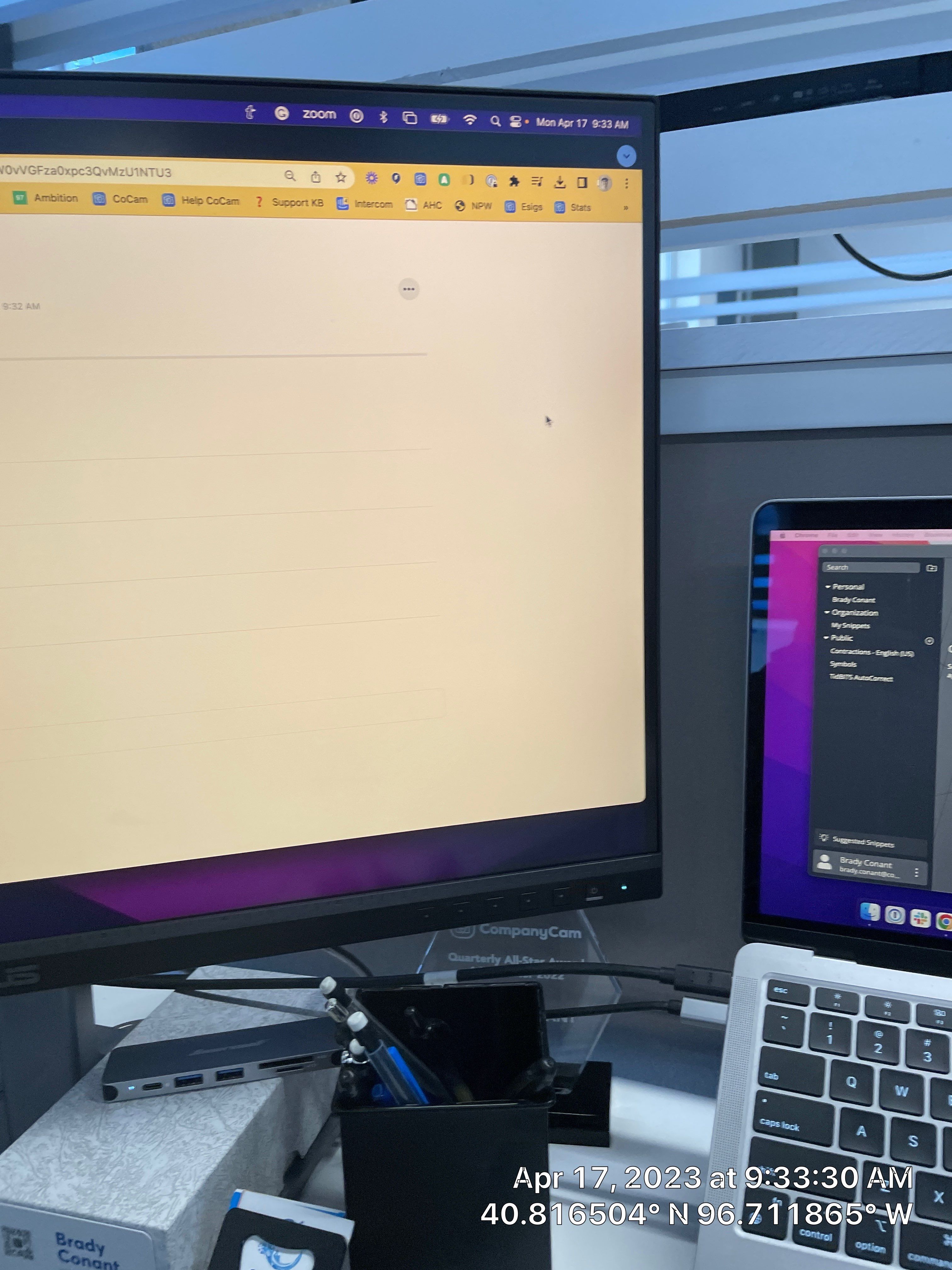 New Asphalt Pour by CompanyCam Sales Demo