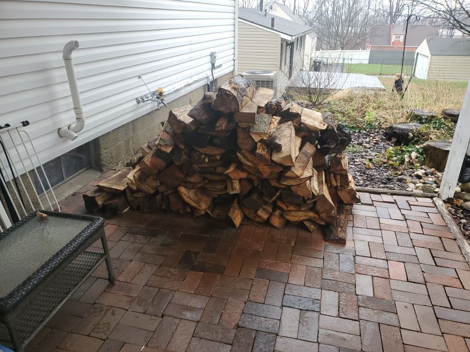Firewood Delivery  using Seasoned Firewood by Mike Jones & Sons Tree Service LLC 