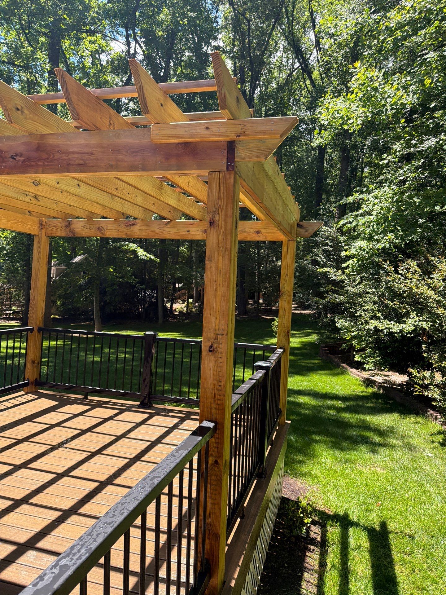 Pergola using Wood Sealant by DuraSeal