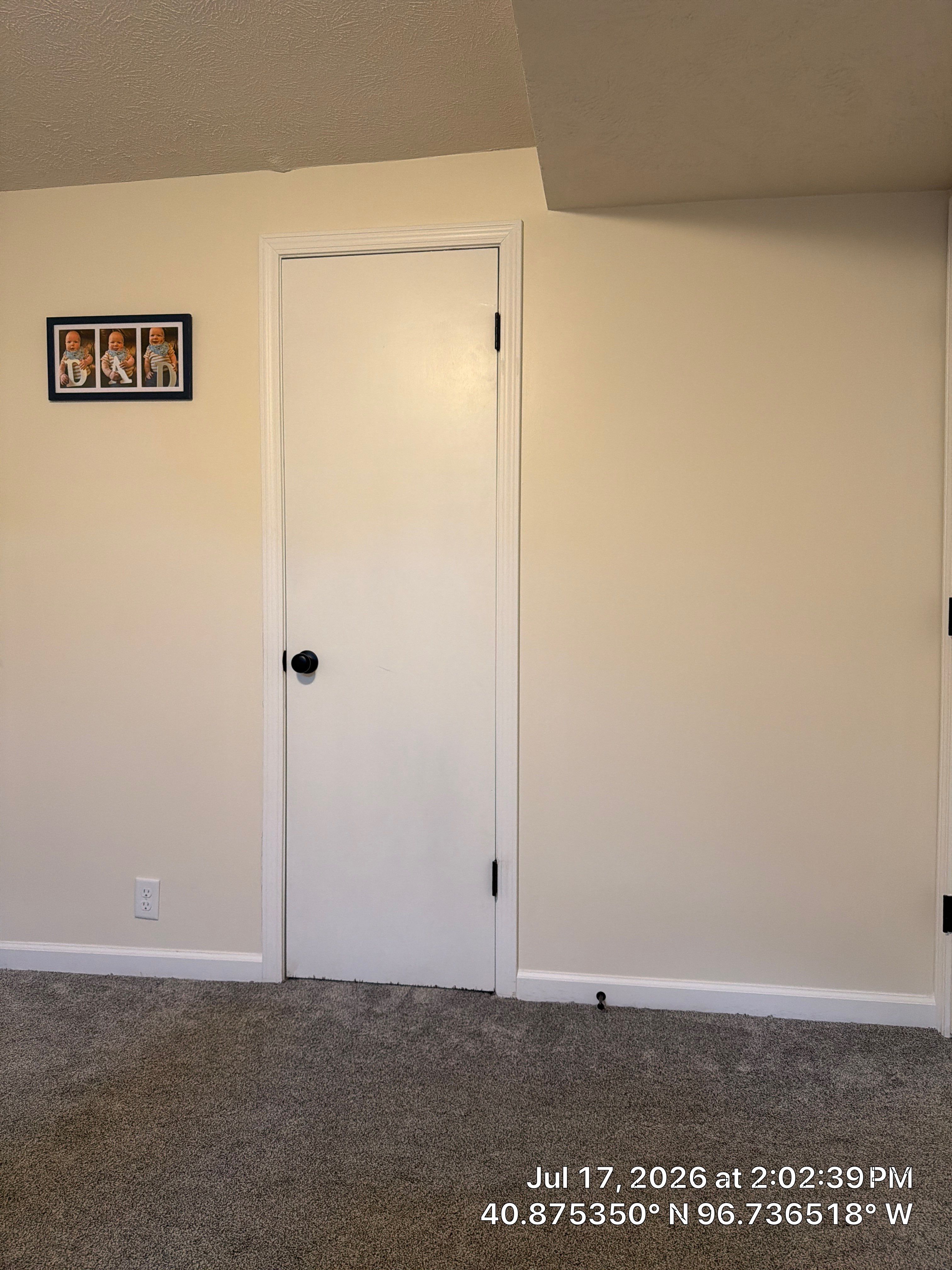 Interior Door and Trim Installation for Lincoln Basement Renovation by CompanyCam Sales Demo