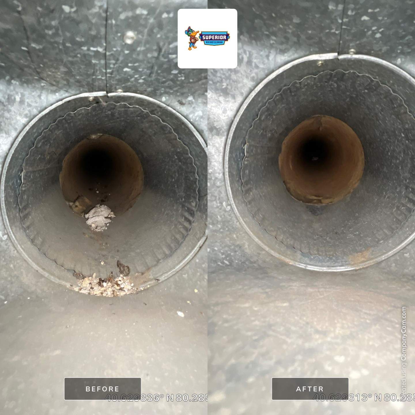 Air Duct Cleaning With a Vacuum Truck in Aliquippa, PA by Superior Air Duct Cleaning