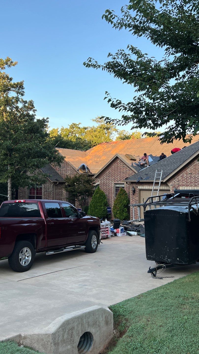 Residential Roofing Installation using GAF Natural Shadow  by A & H Roofing and Contracting