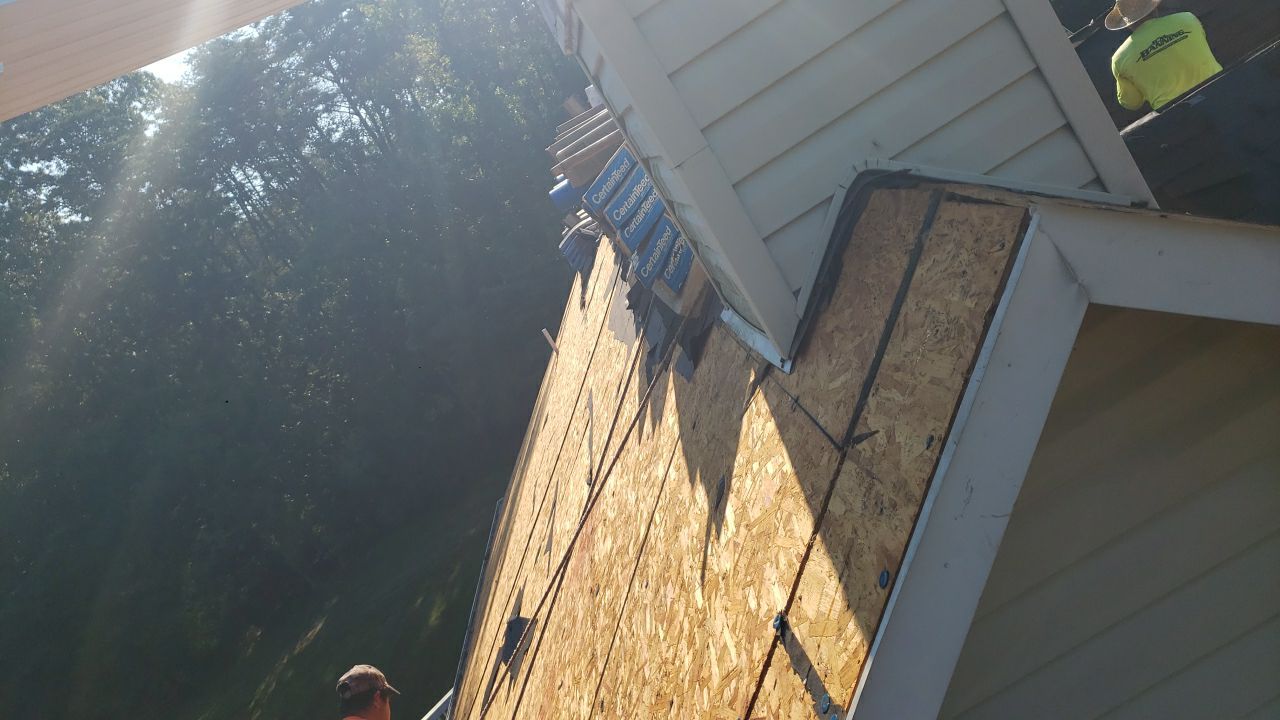 Midland Roof- Certainteed Landmark Pro Max Def Red Oak Designer Shingles by RM Banning, Inc.