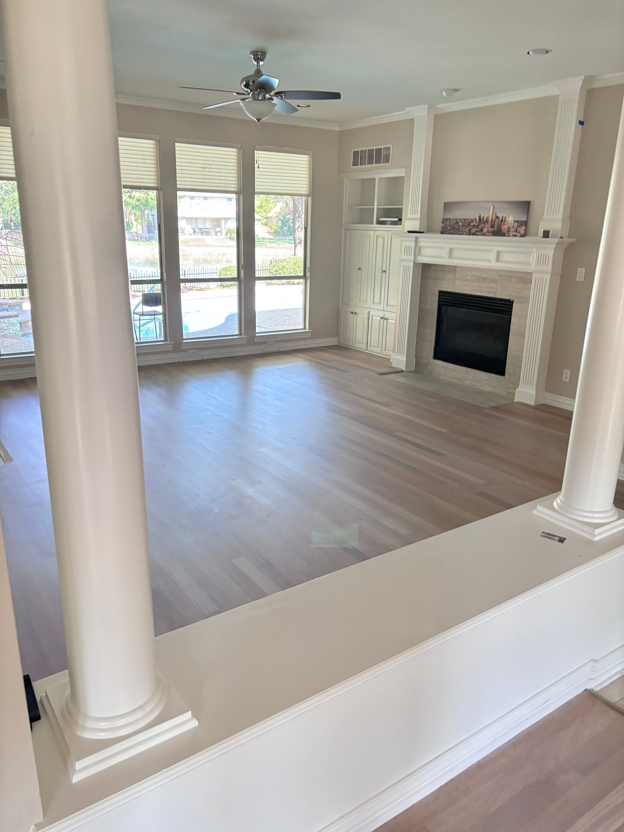 From Traditional Dark to Heavenly White by Bernard Hardwood Floors