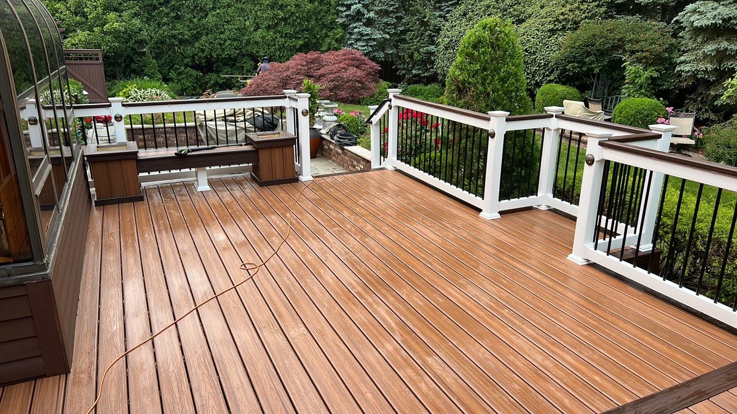 Deck resurface in Berkeley heights  by deck guardian