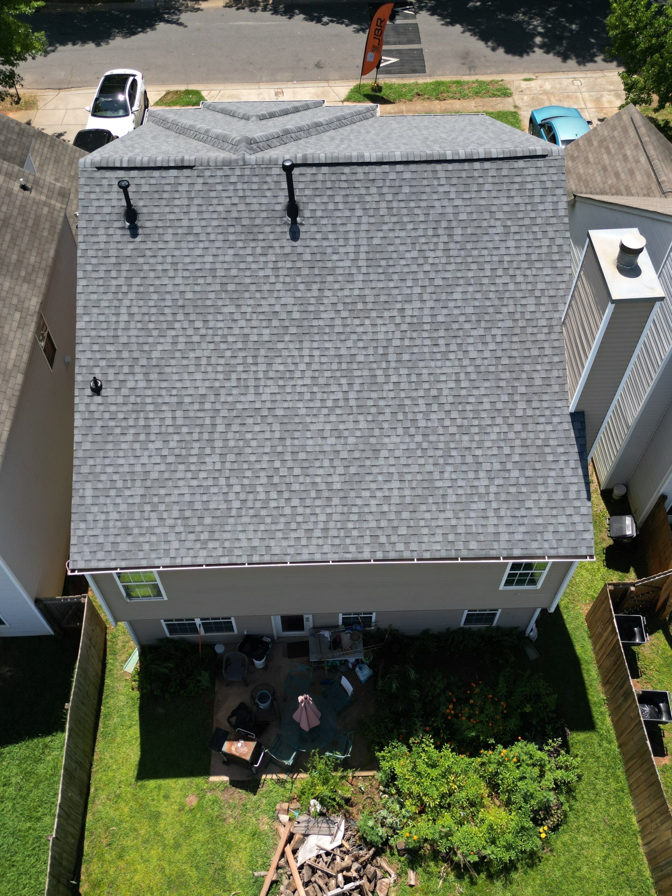 Roof replacement by hail and wind damage by Just Brilliant Restoration JBR