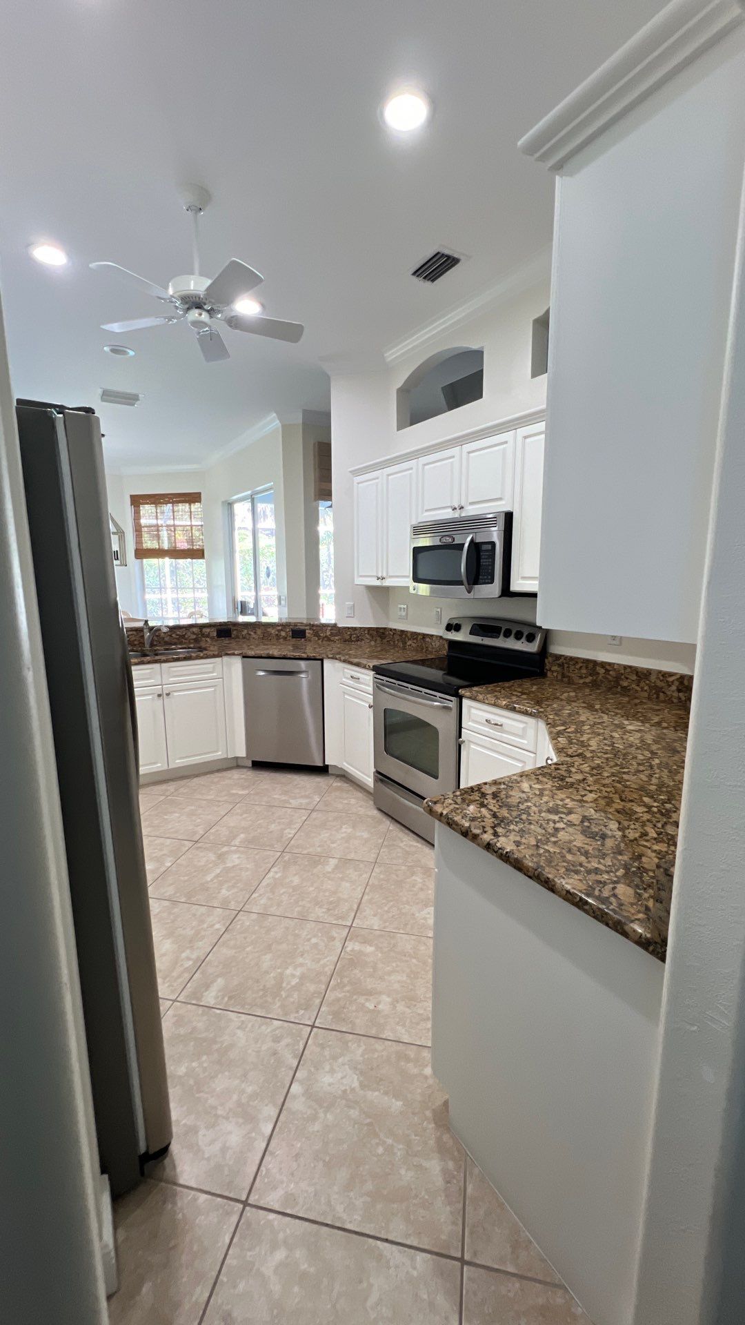Kitchen Remodel with Honed Quartz Countertops by Give Freedom Homes