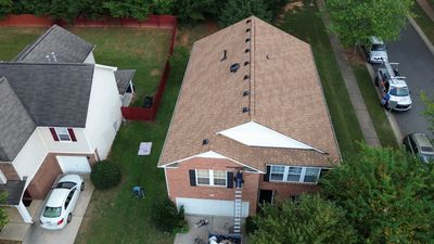 Roof and gutters replacement by hail and wind damage