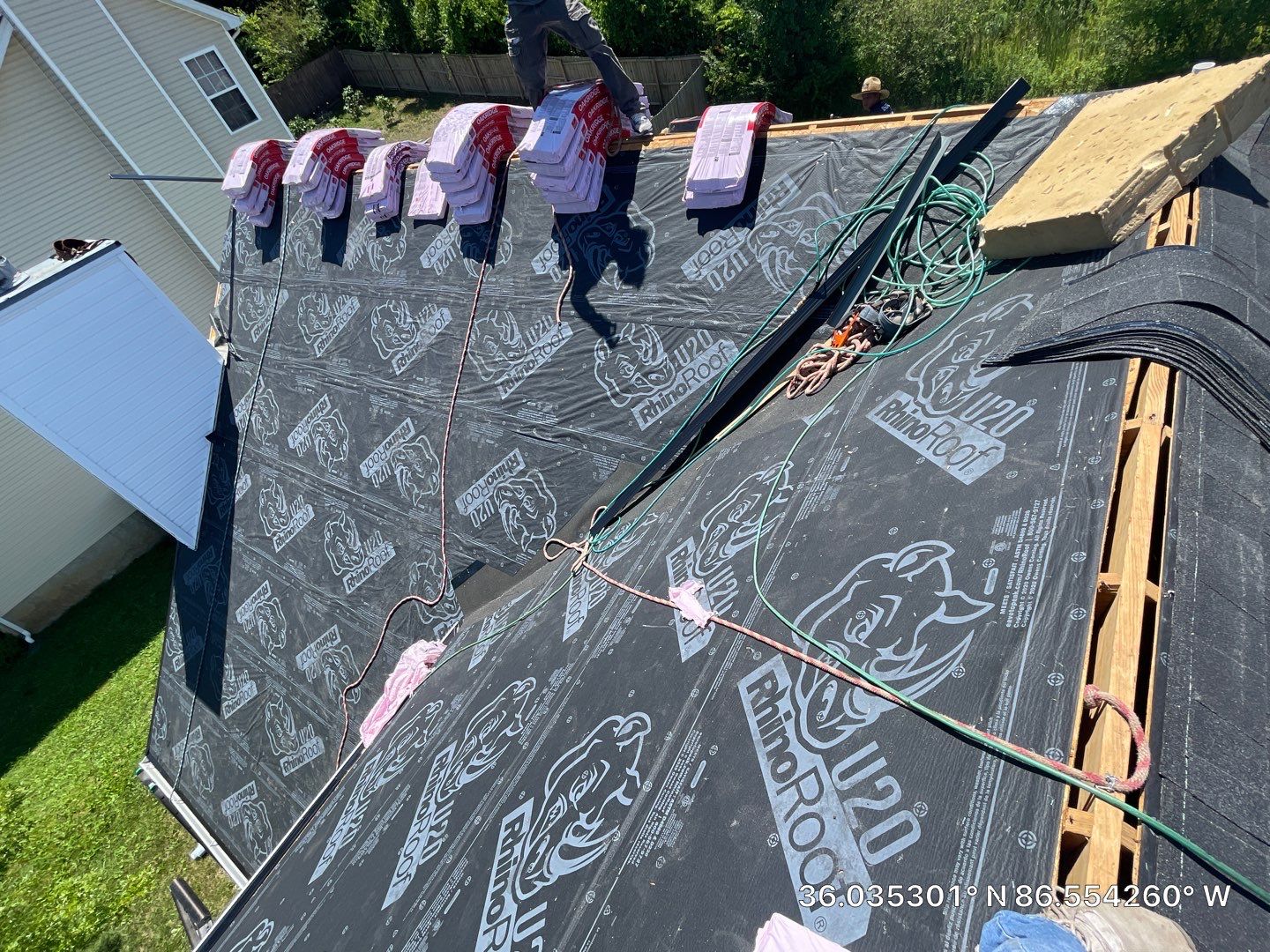 Insurance Paid for this New Owens Corning Oakridge Roofing System by Undersun Roofing 