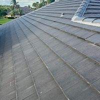 Boral Saxony 900 Plantation Dark Charcoal  by Total Roofing System The Metal Roof Experts