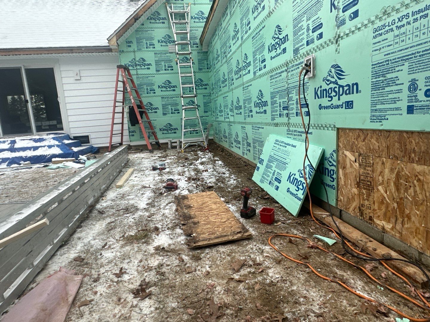 Siding Replacement using Ascend 7" Composite by 180 Contractors