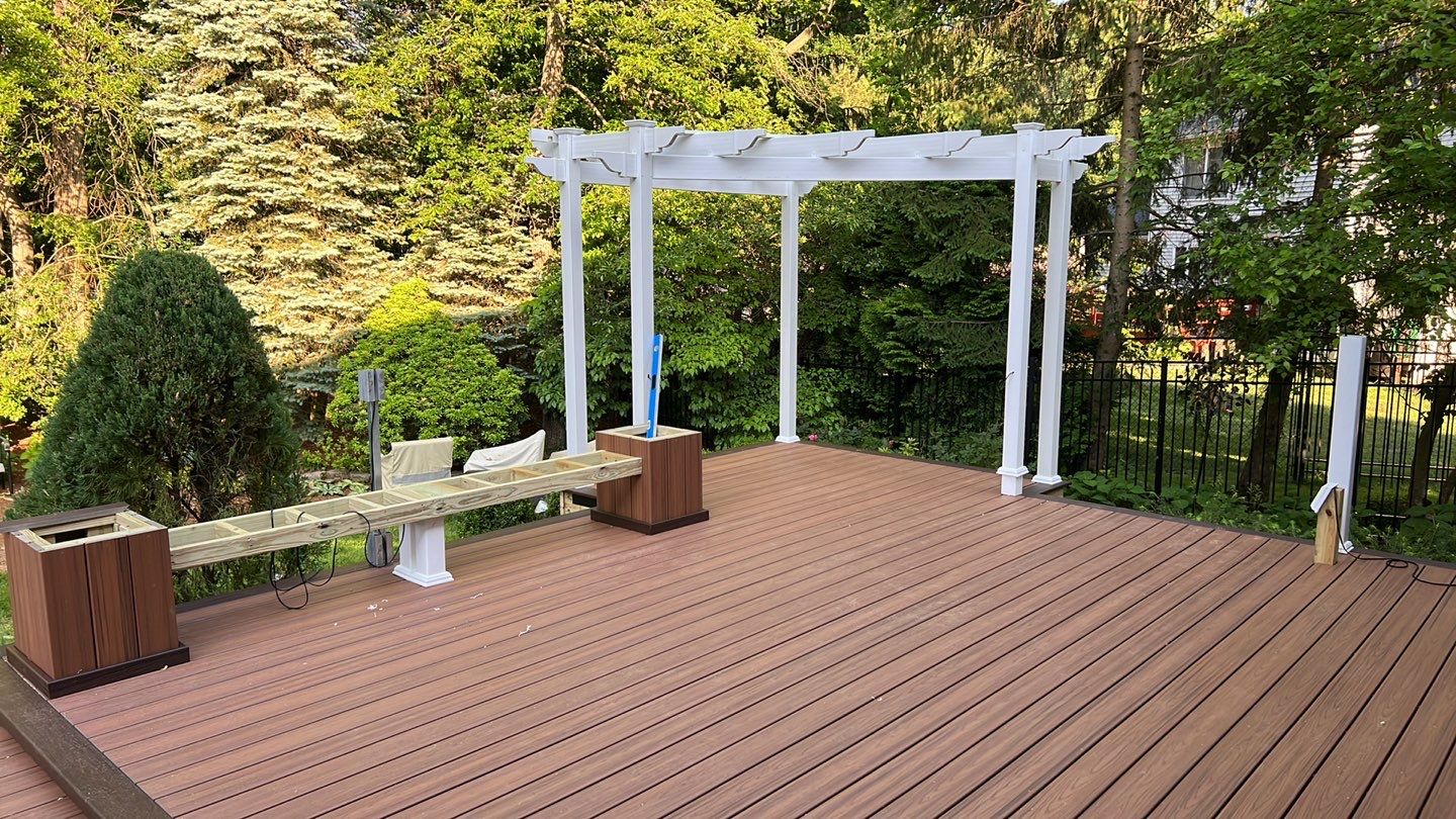 Deck resurface in Berkeley heights by deck guardian