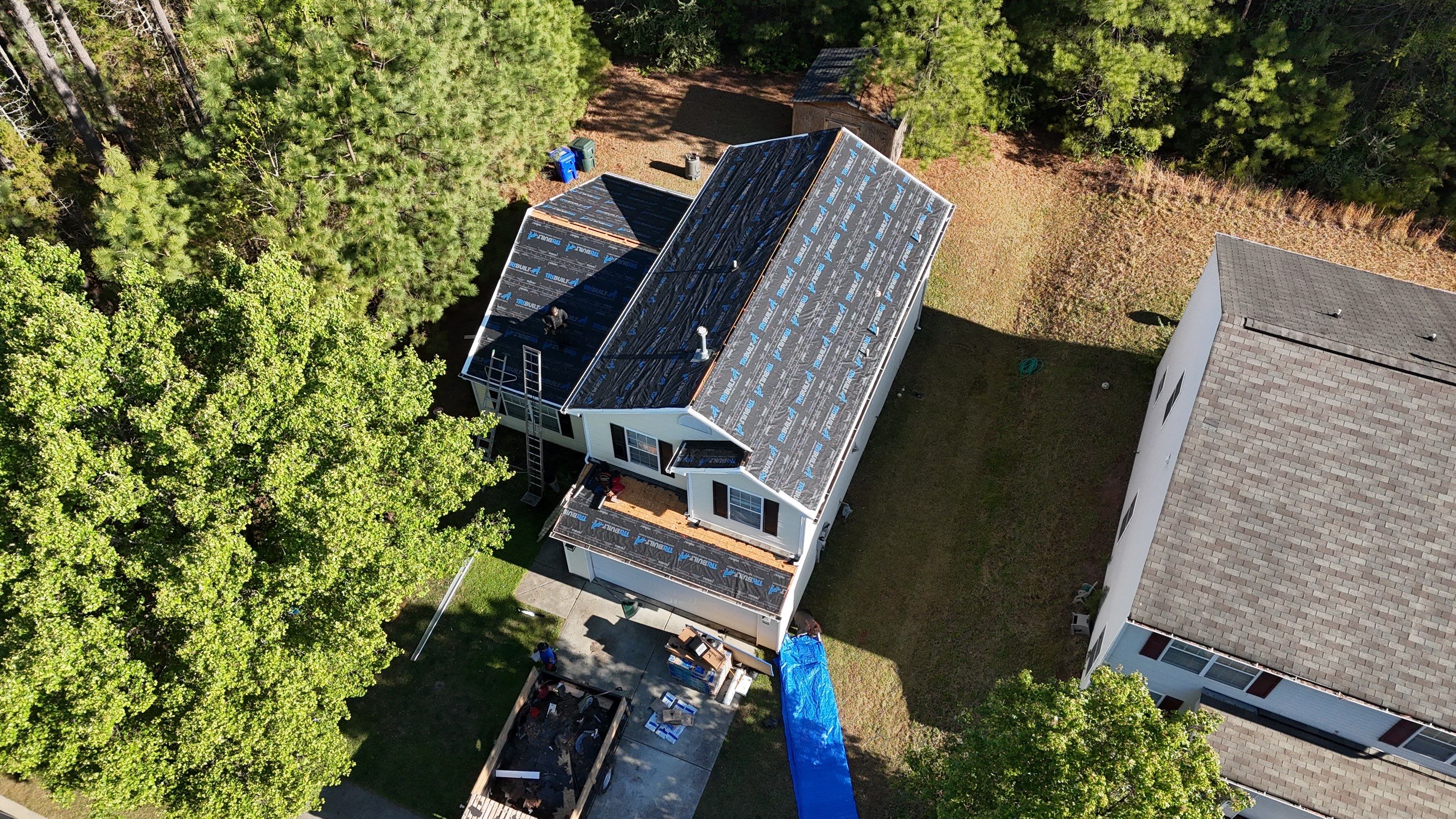 Roof and siding replacement by hail and wind damage by Just Brilliant Restoration JBR
