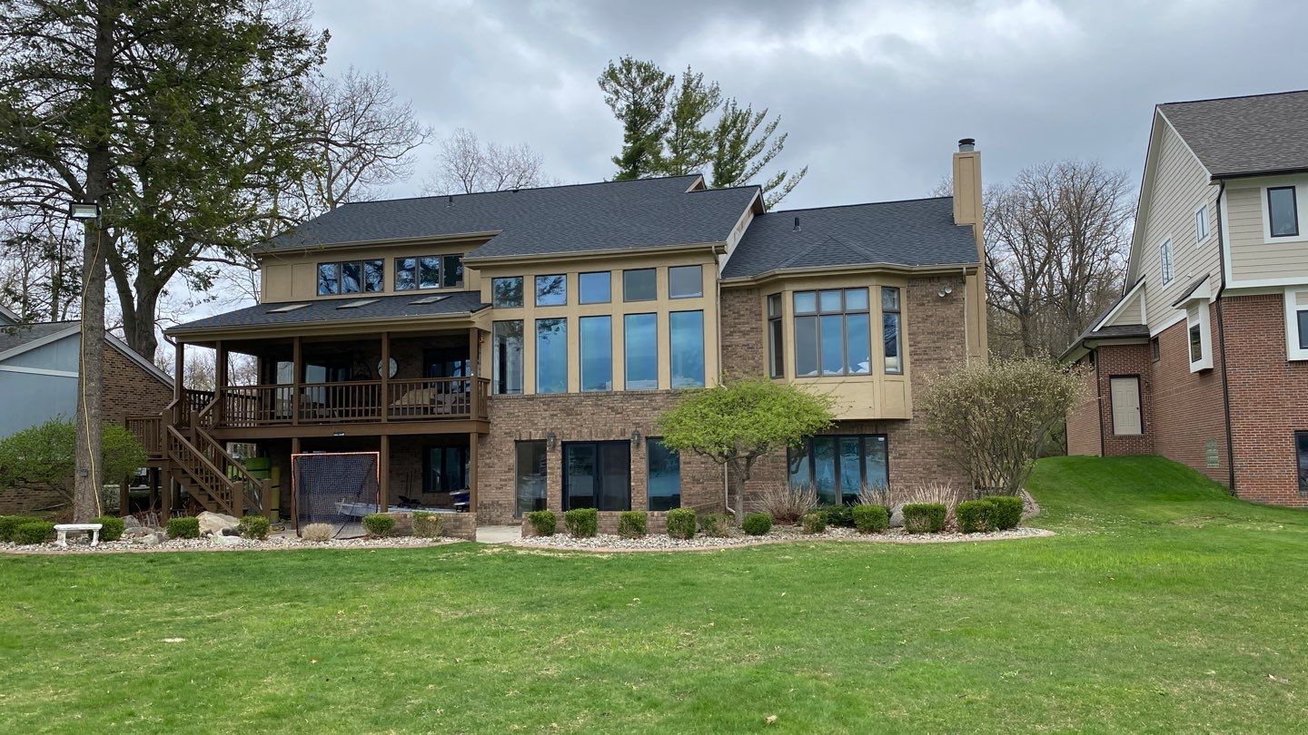 Roof Replacement  Certainteed Landmark Moire Black  by Bloomfield Construction & Restoration