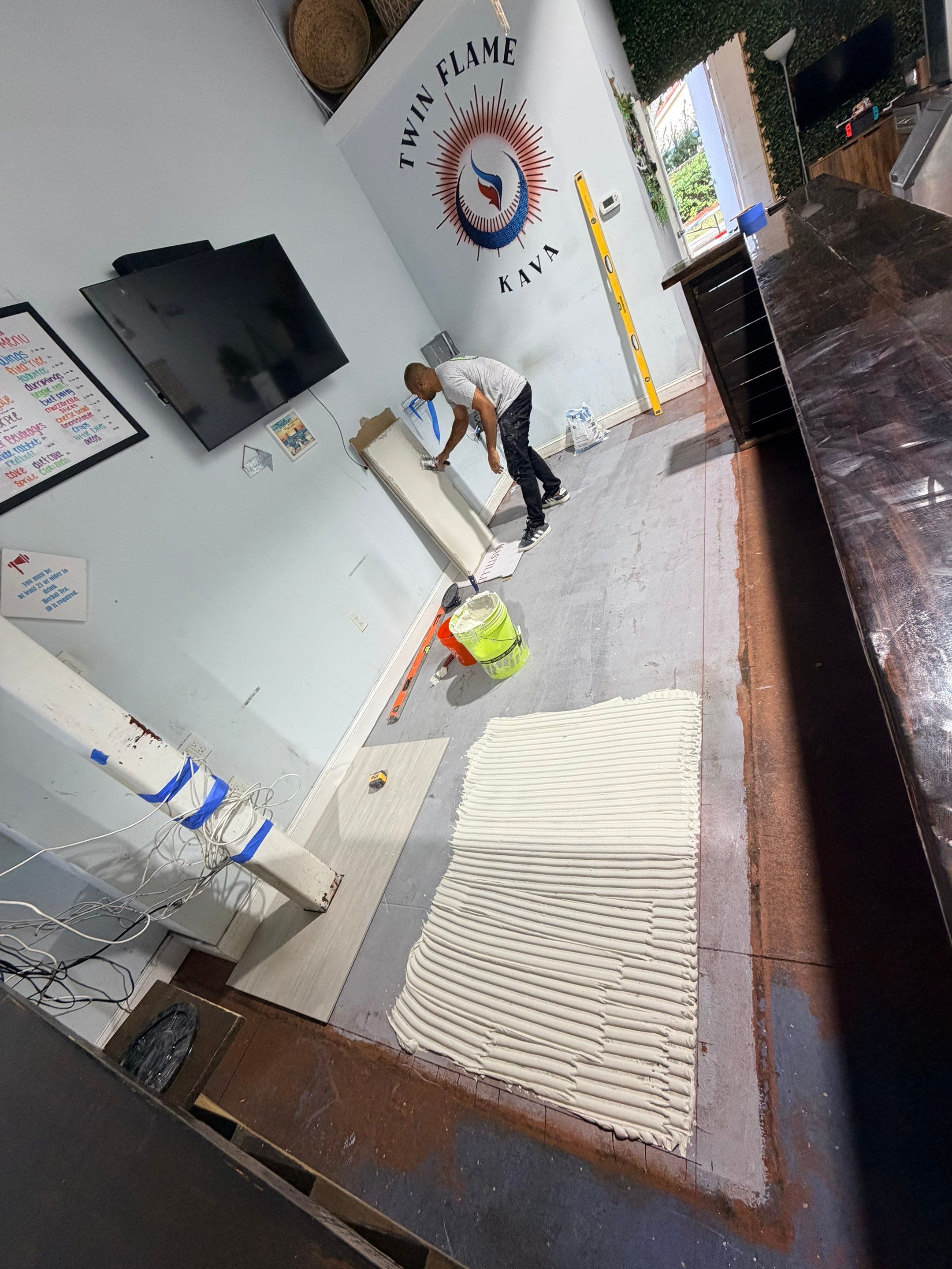 Kava Bar Flooring - Coral Springs by Hevi Tile