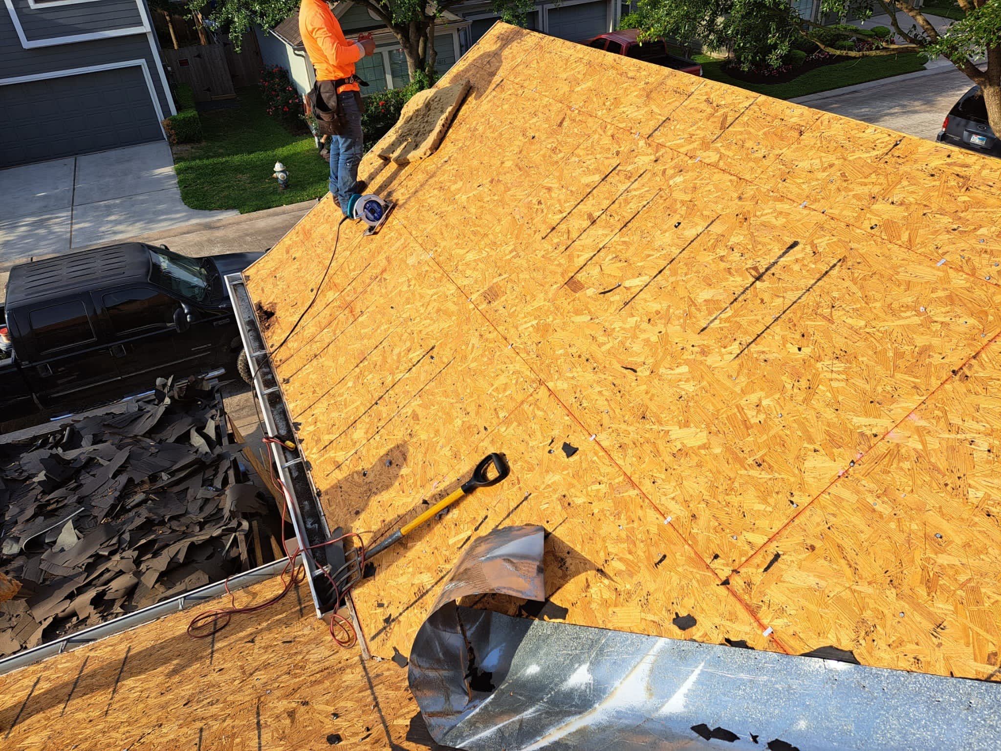 Hail-Damaged Roof Restored — Houston, TX by PL Roofing & SB Roofing, LLC.