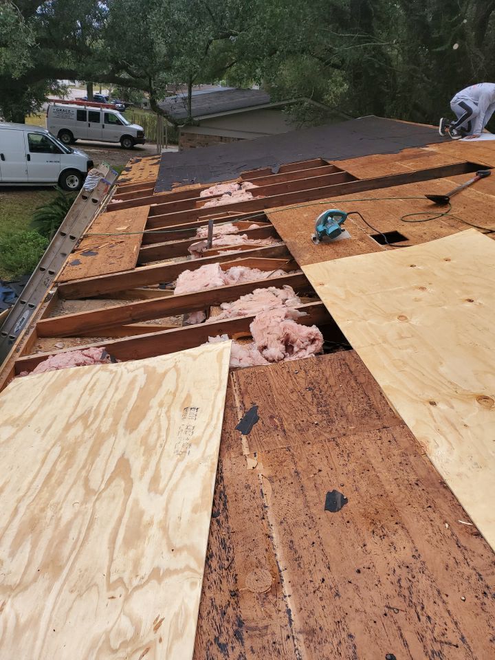 Residential Roofing Installation using Roof Replacement by American Roofing & Construction LLC