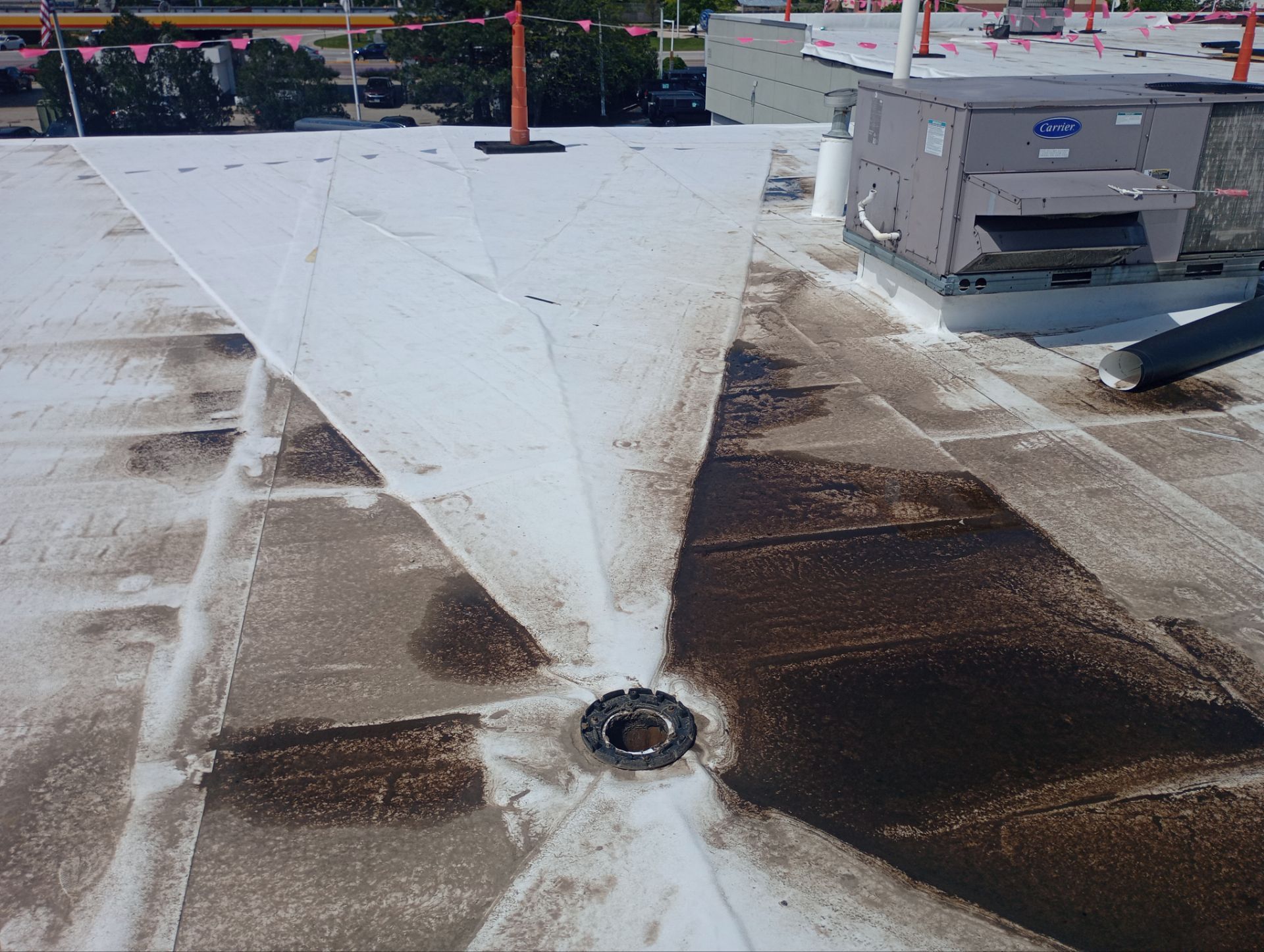 Ford Dealership - Re-Roof by Pink Roofing