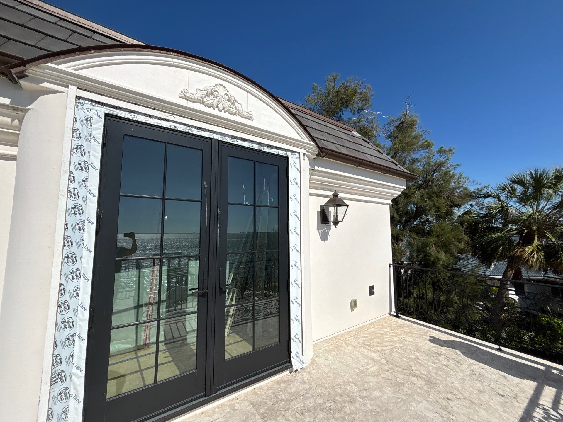 Gutter Installation using Half Round Seamless Gutters in Tampa FL by Gutter Professors