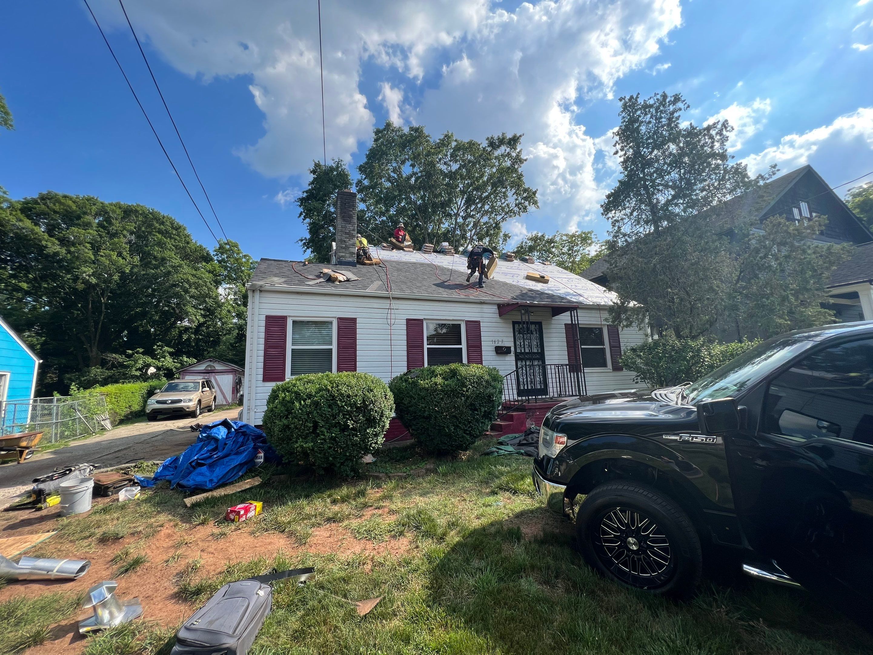 NEW roof, ALL NEW decking, and ALL NEW gutters by Nailed It Roofing & Remodeling LLC