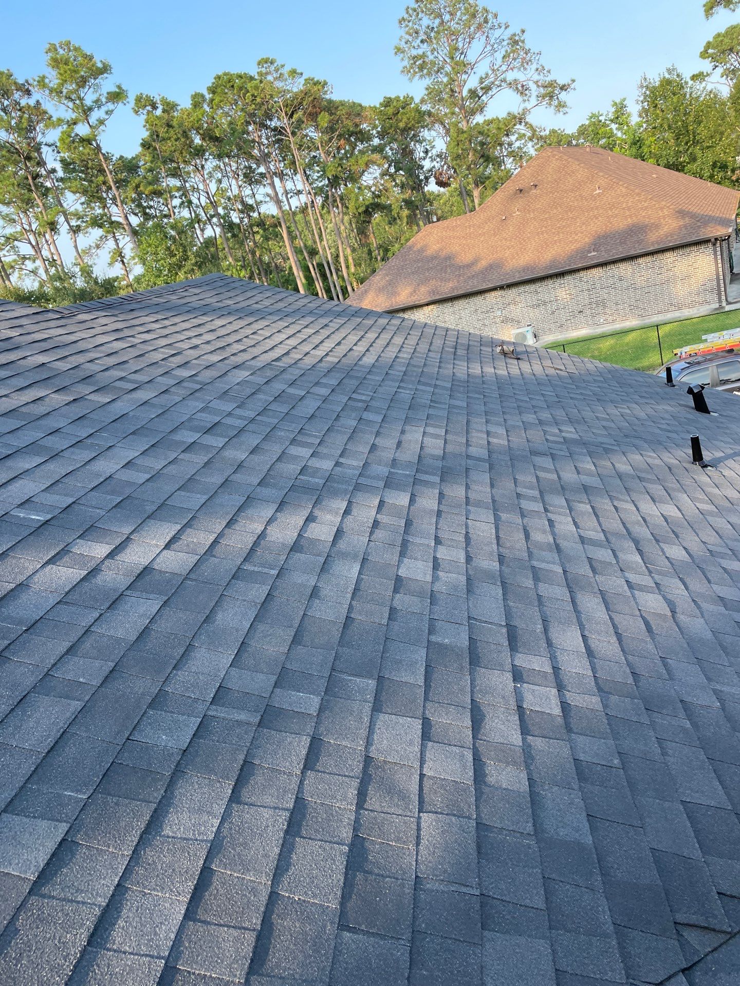 Residential Roofing Installation using Owen's Corning Duration (Lifetime) Shingles by Roof Repair Company