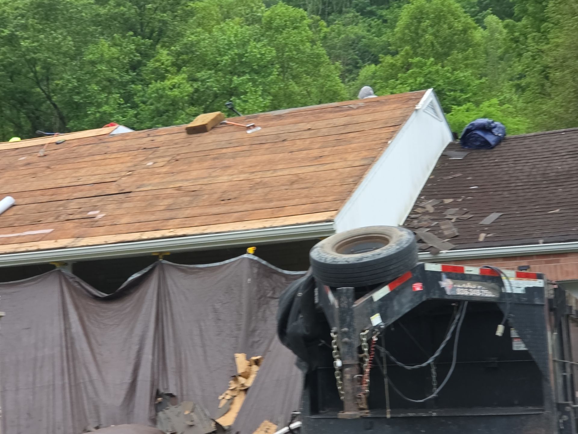 Residential Roofing Installation using Metal by Mr. Roofer