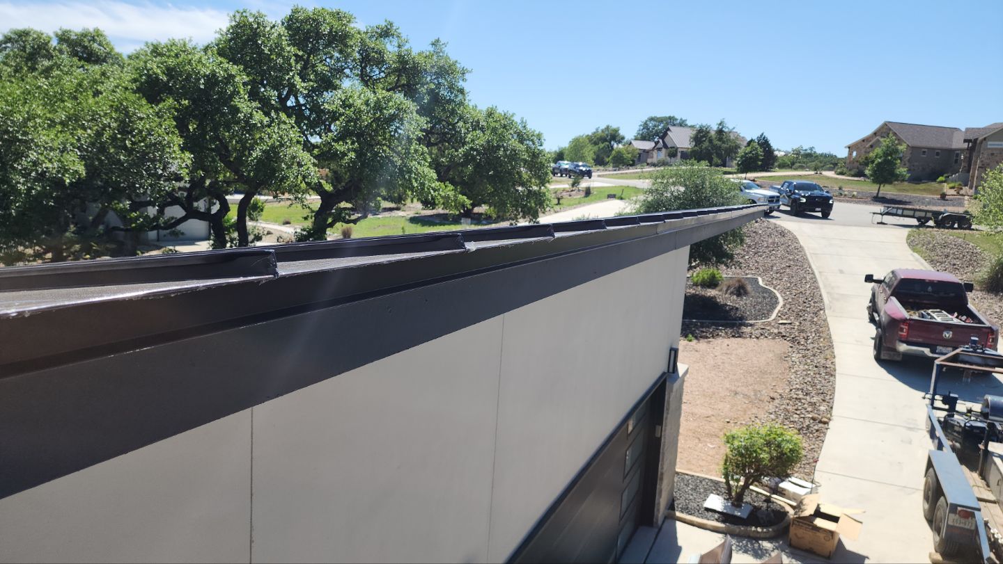 Standing Seam Custom Bent Roof by Lightning Exteriors