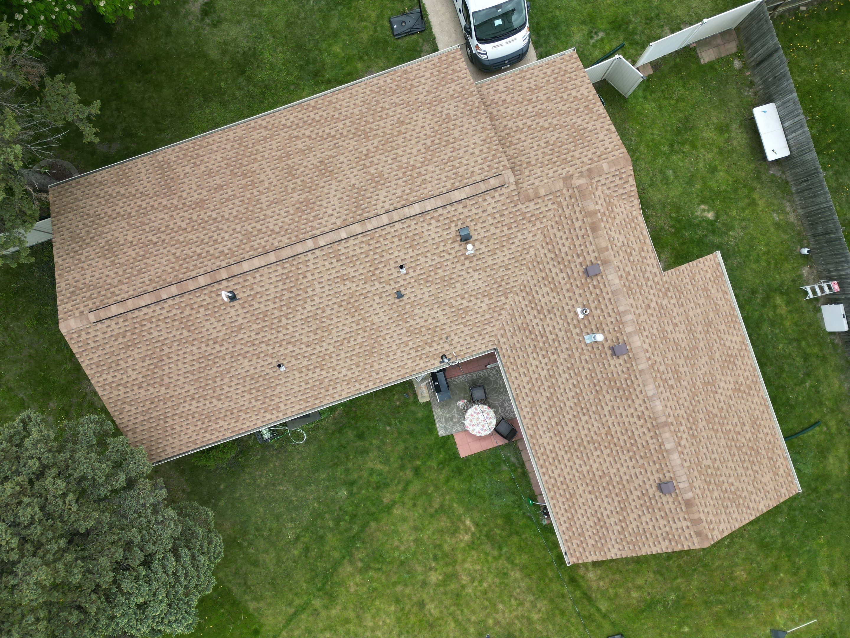 Roof replacement by Optimal Home Improvement 