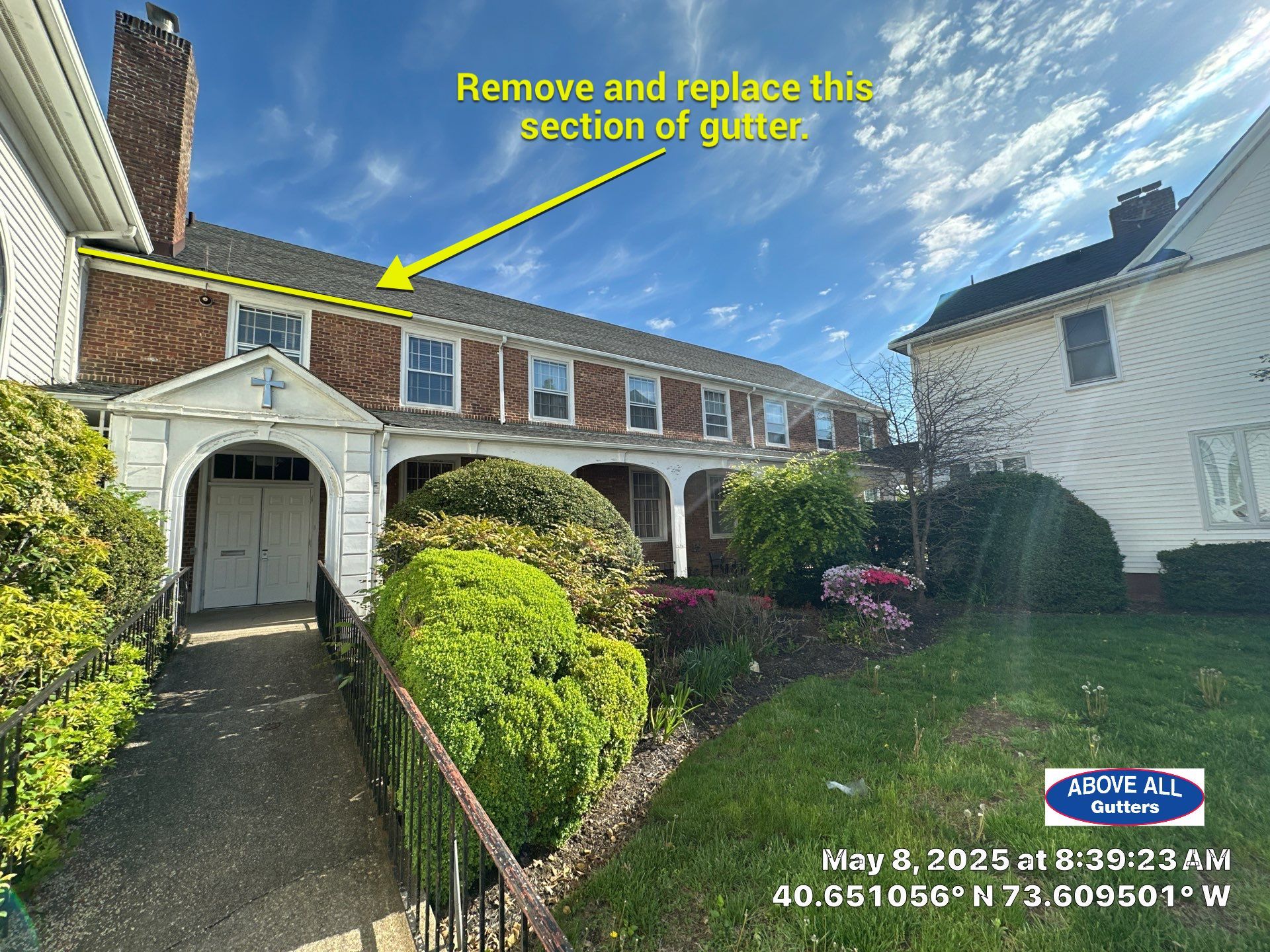 A Personal Connection: Maintaining First United Methodist Church by Above All Gutters 