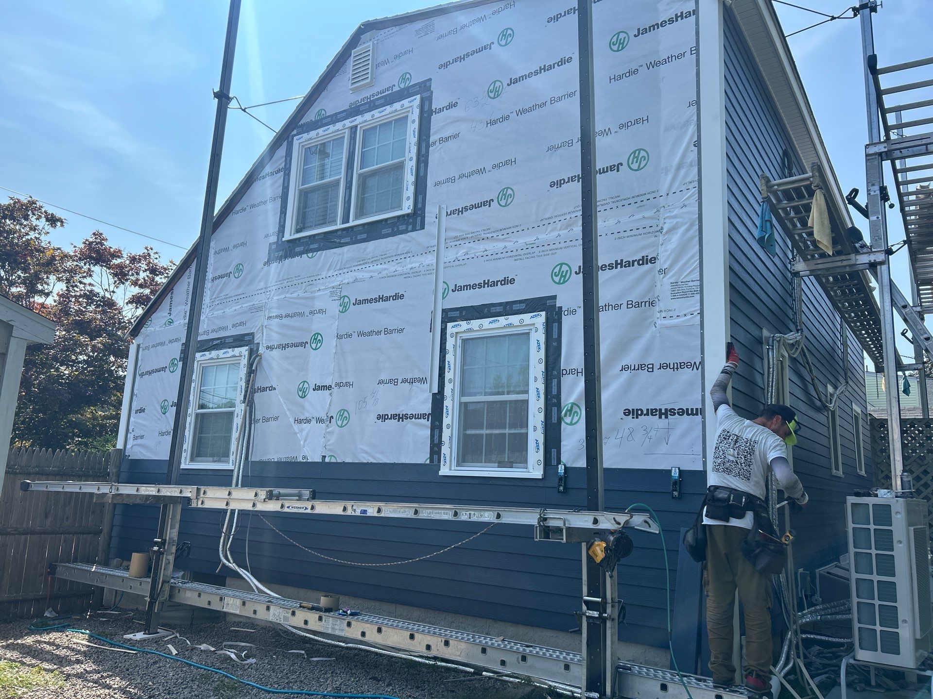 Complete Exterior Transformation - James Hardie Siding, Windows & Doors by UBrothers Construction