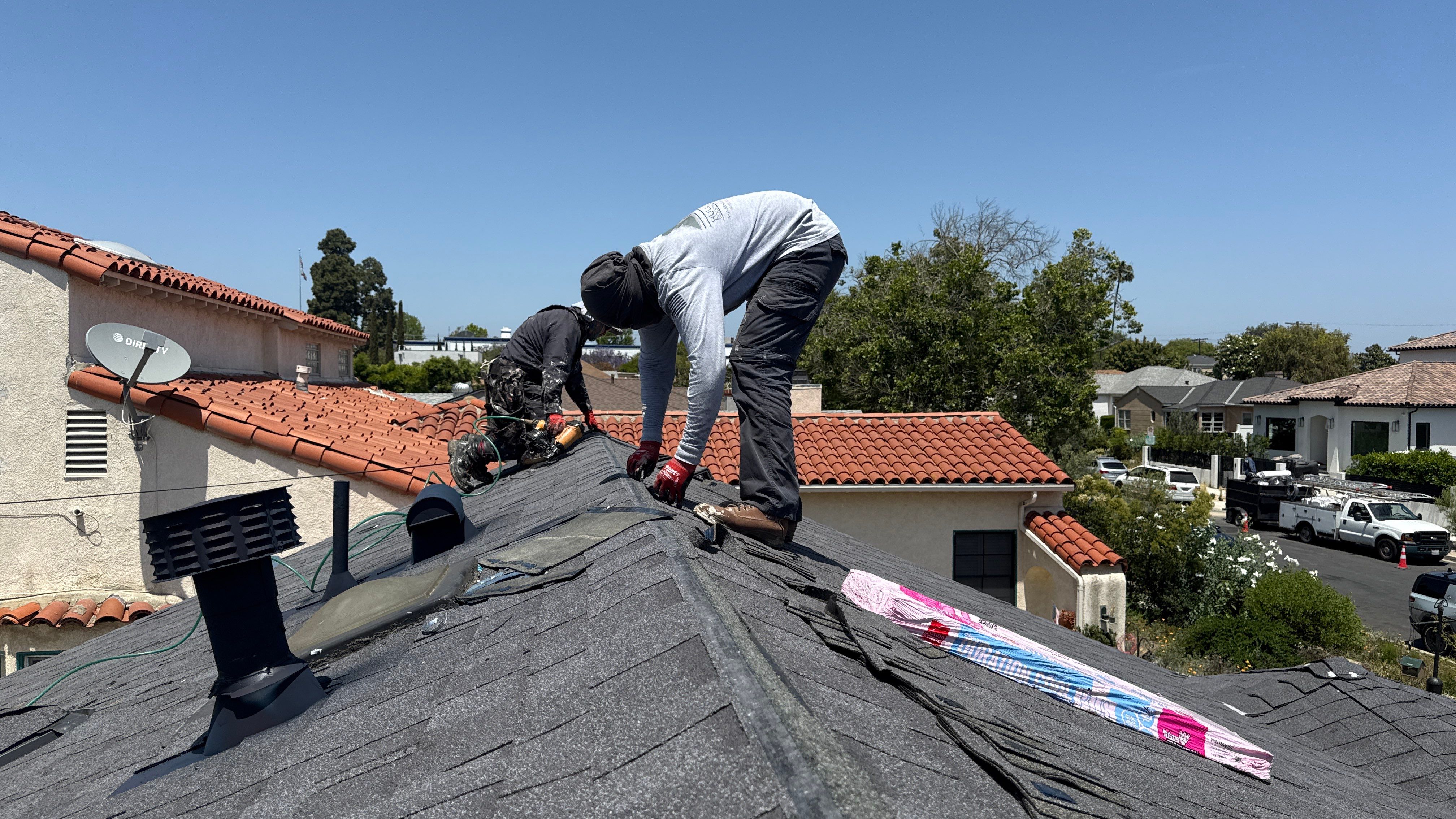Residential Project in Beverly Hills by Hull Brothers Roofing